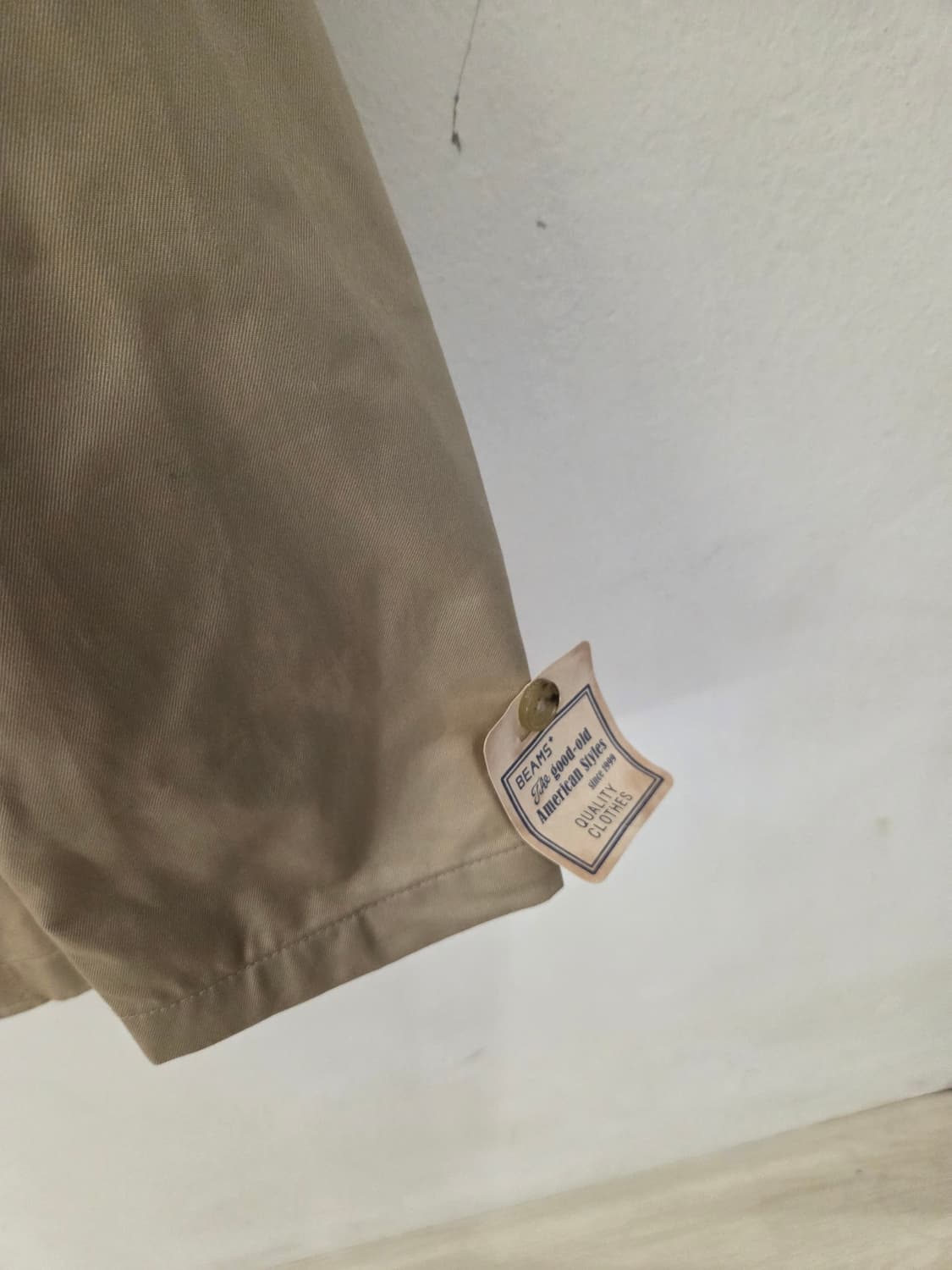 빔즈 비즈니스 캐주얼 자켓 베이지 L 상품이미지4