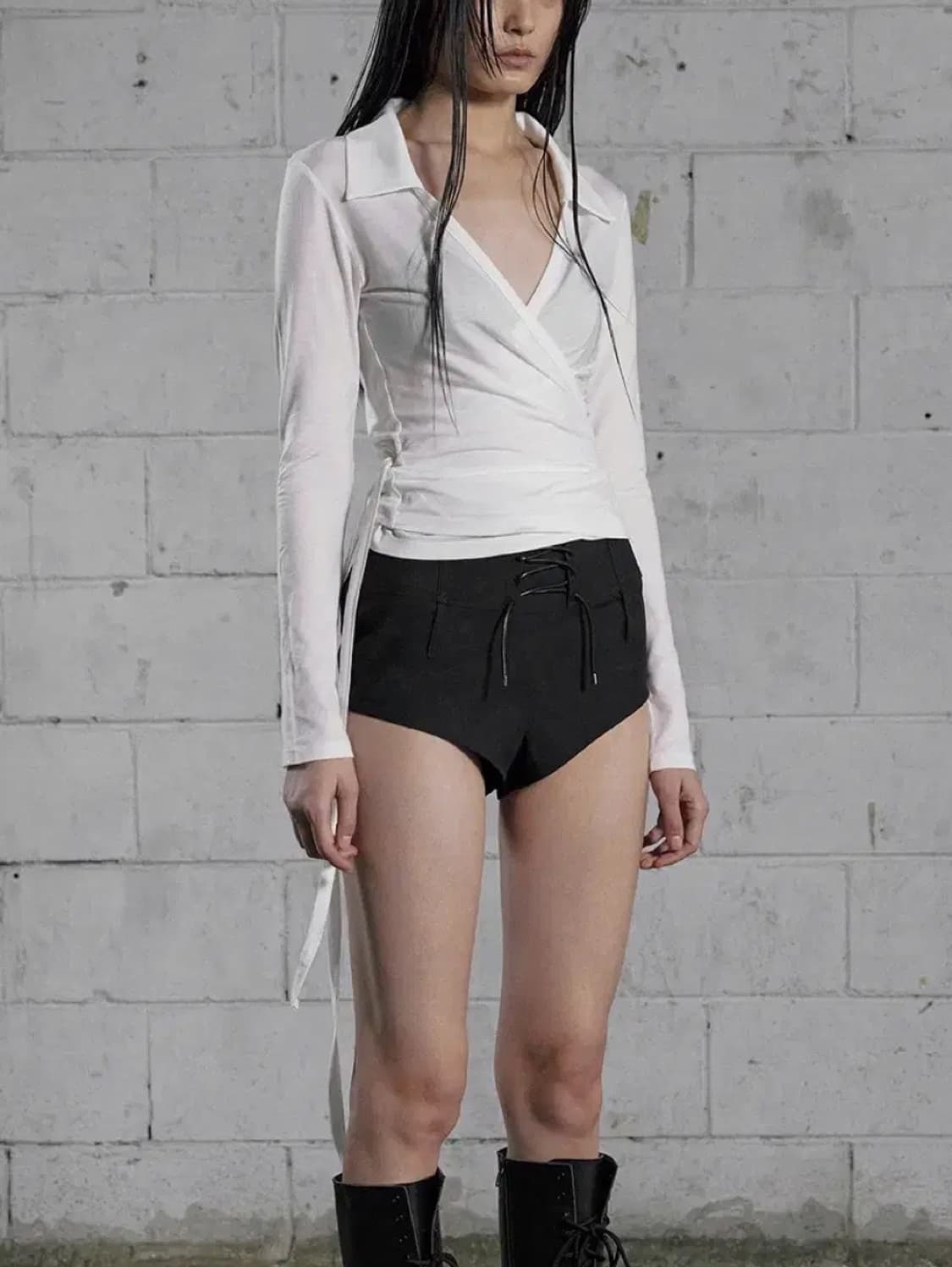 보헤미안서울 wrap shirt cardigan 상품이미지1