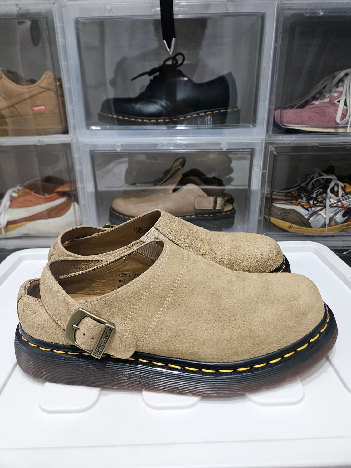 닥터마틴 아이샴 데저트 오아시스 스웨이드 뮬 베이지 UK9(280) 상품이미지4