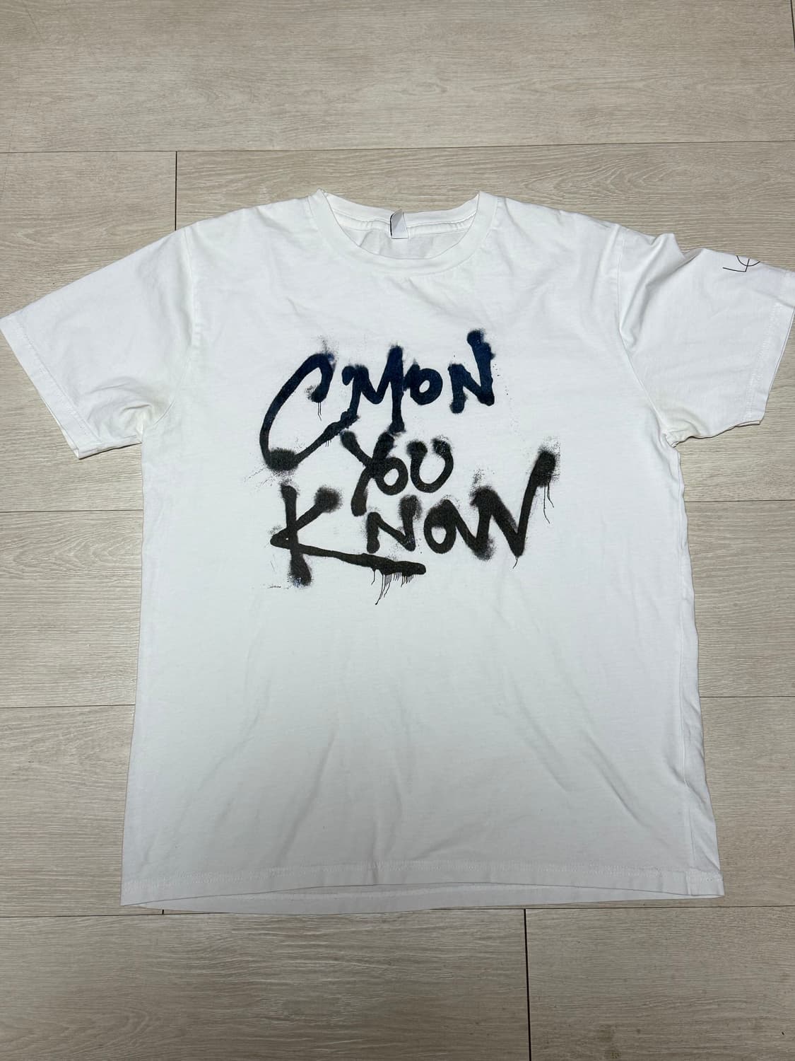 리암갤러거 공식 C’Mon You Know 밴드 투어 티셔츠 상품이미지5