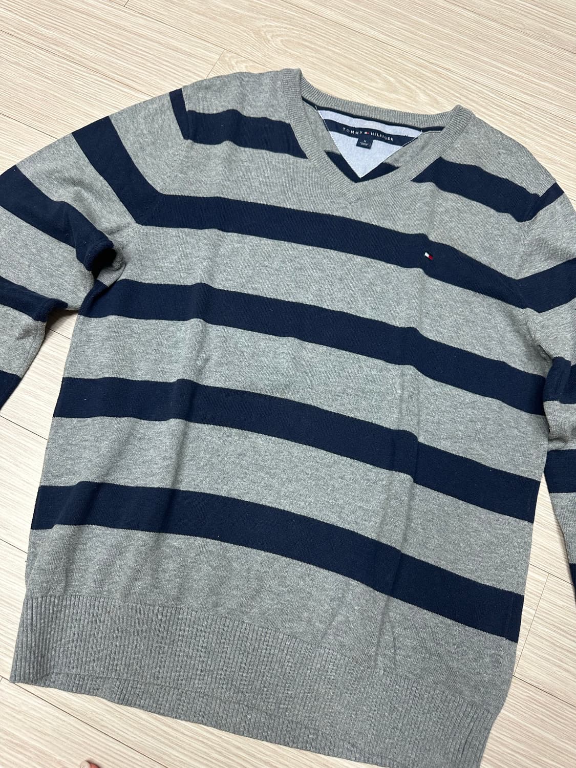 타미 힐피거 단가라 니트 상품이미지1