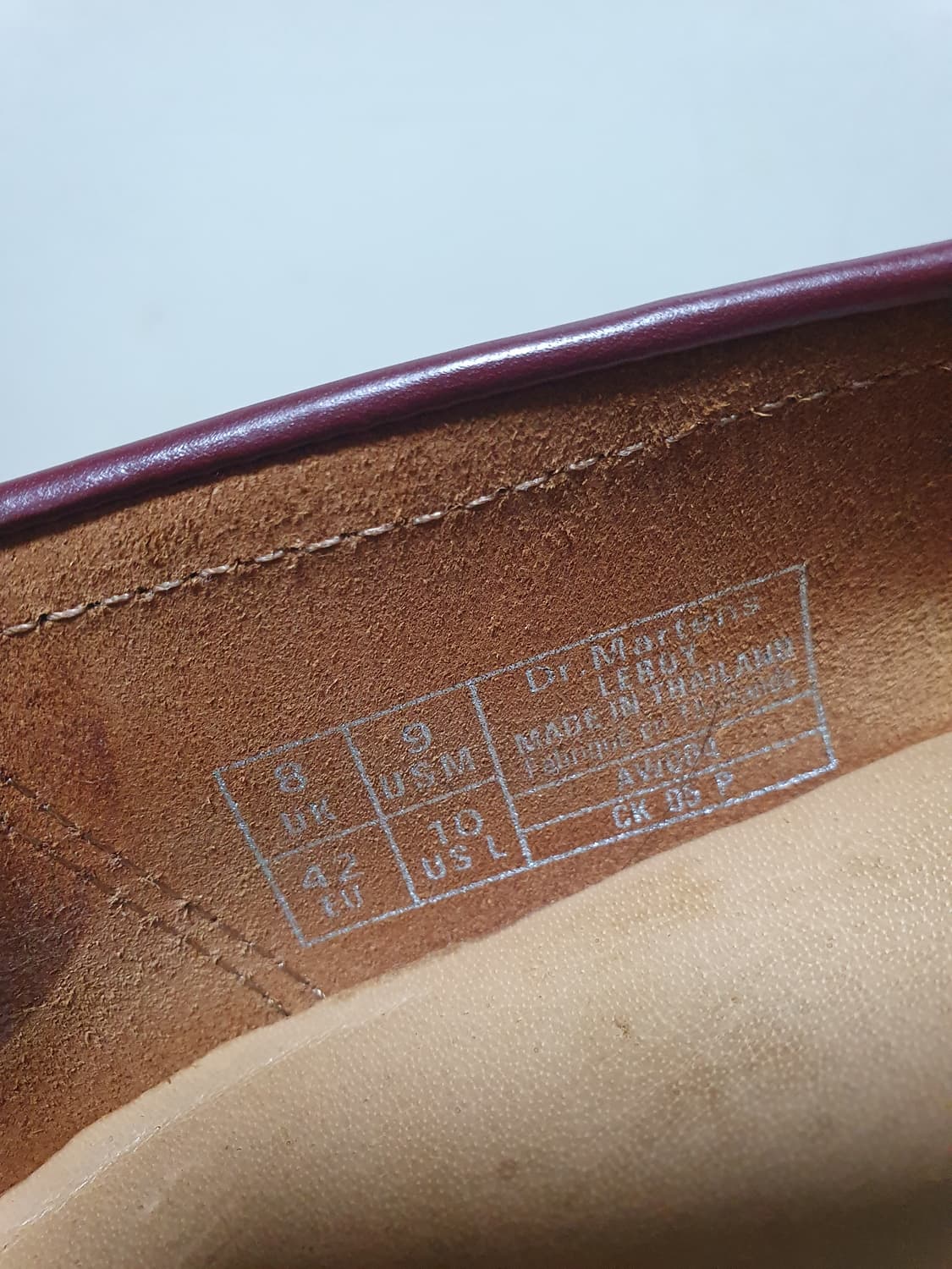 닥터마틴 버건디 리로이 로퍼 270 상품이미지10