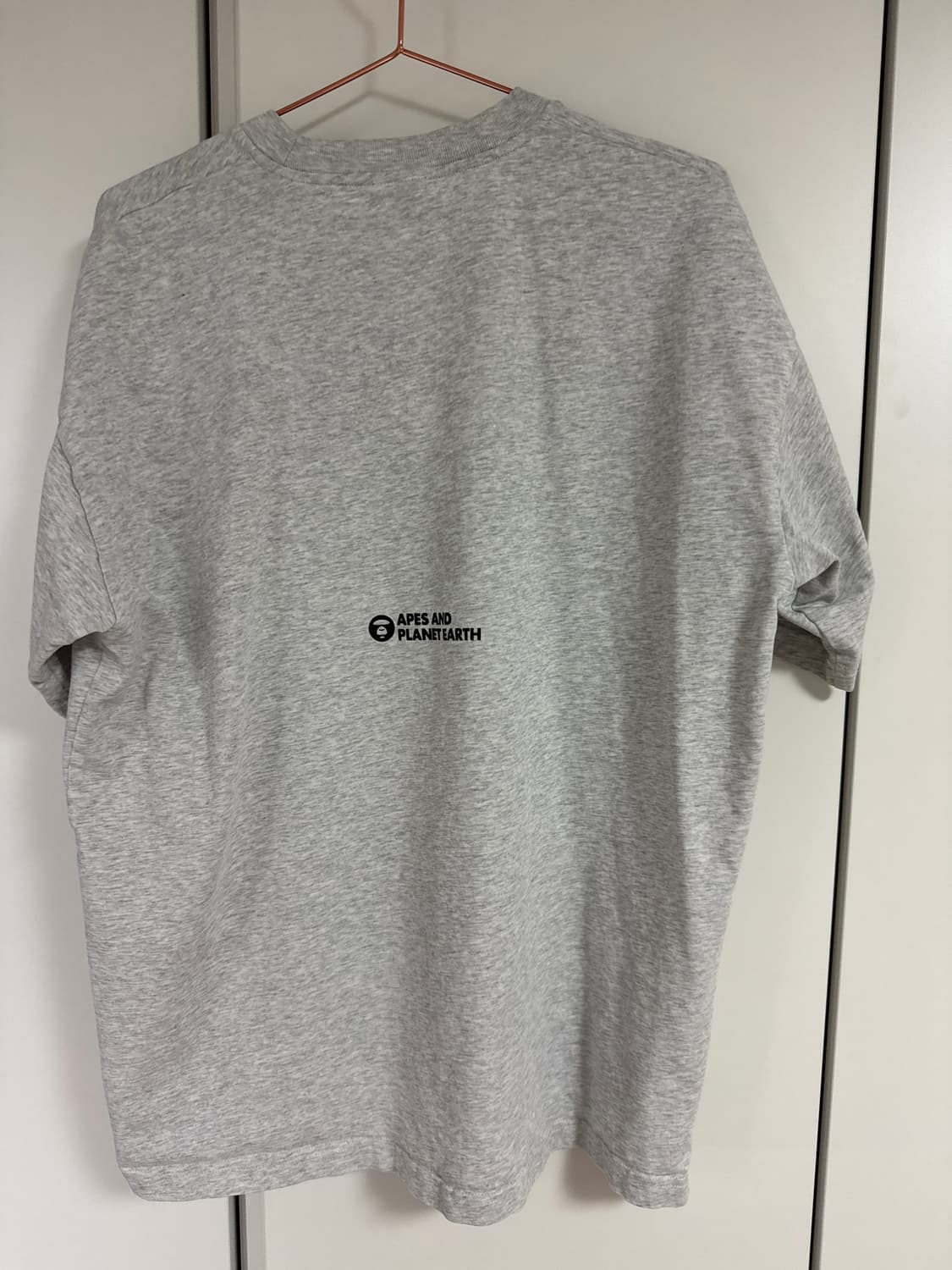 AAPE 반팔티 그레이 XL 상품이미지3