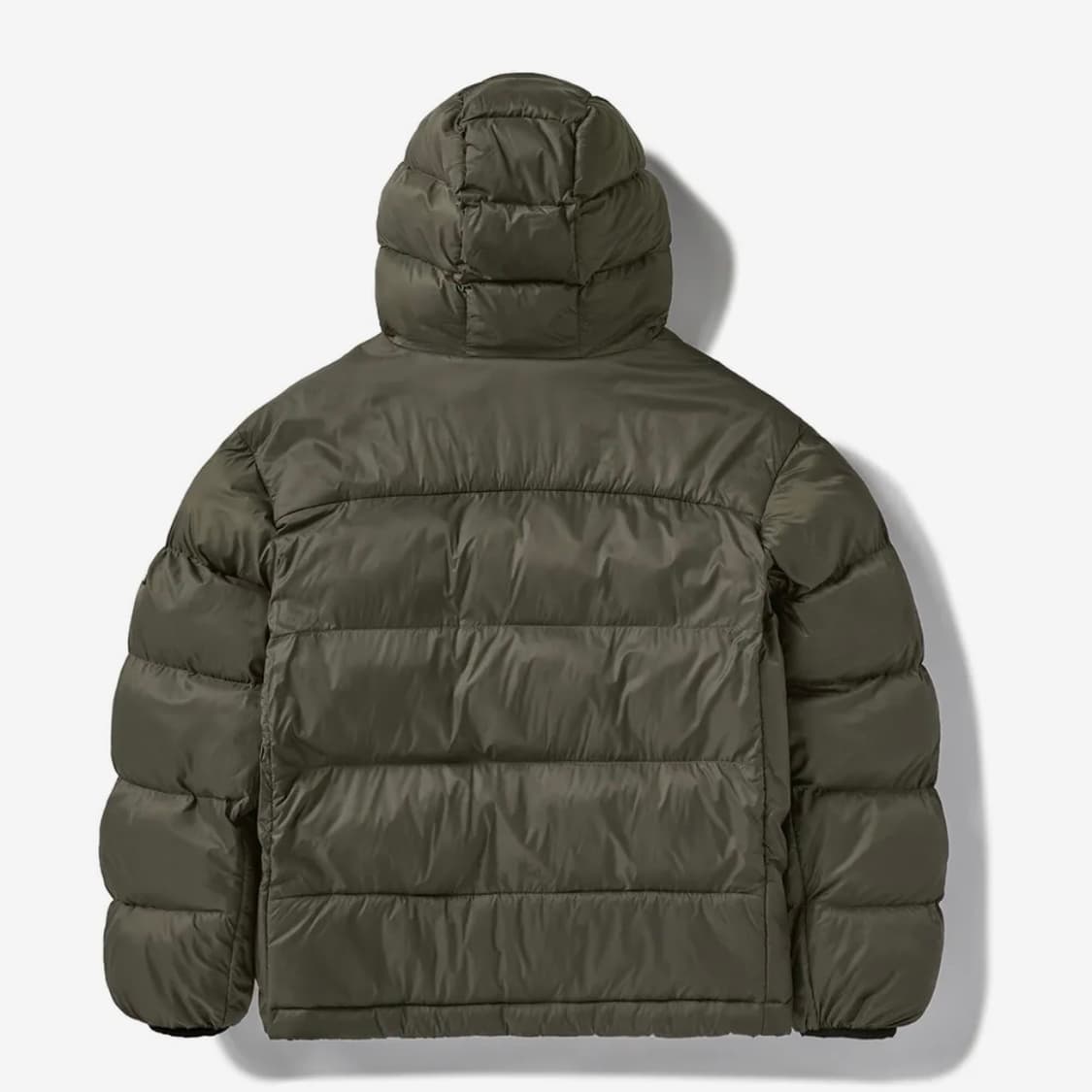 플루크 패커블 셈노즈 후드 푸퍼 패딩 카키 FPJ216 상품이미지2