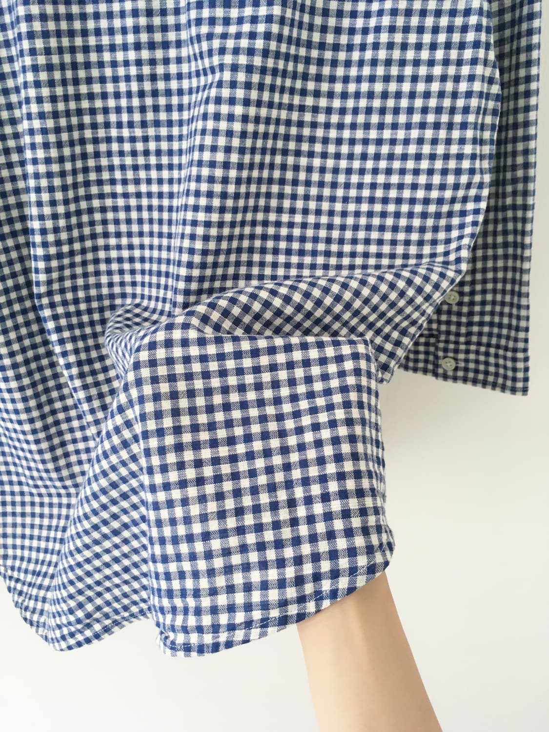 piste blue gingham check shirt 상품이미지10