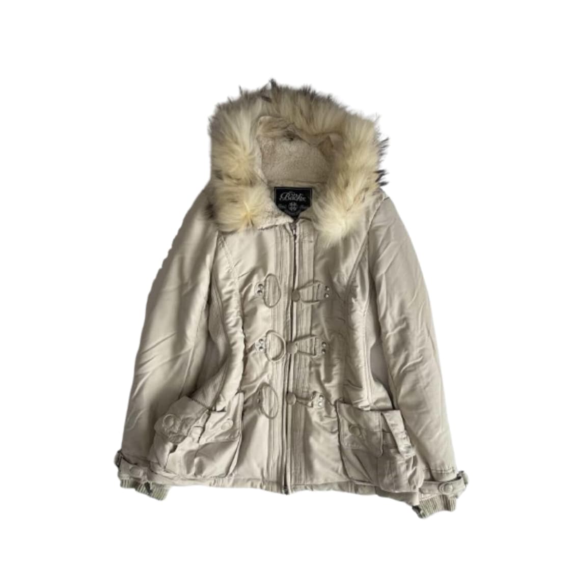 backs Y2k 야상패딩 핀터레스트 갸루패딩 버클디테일 상품이미지1