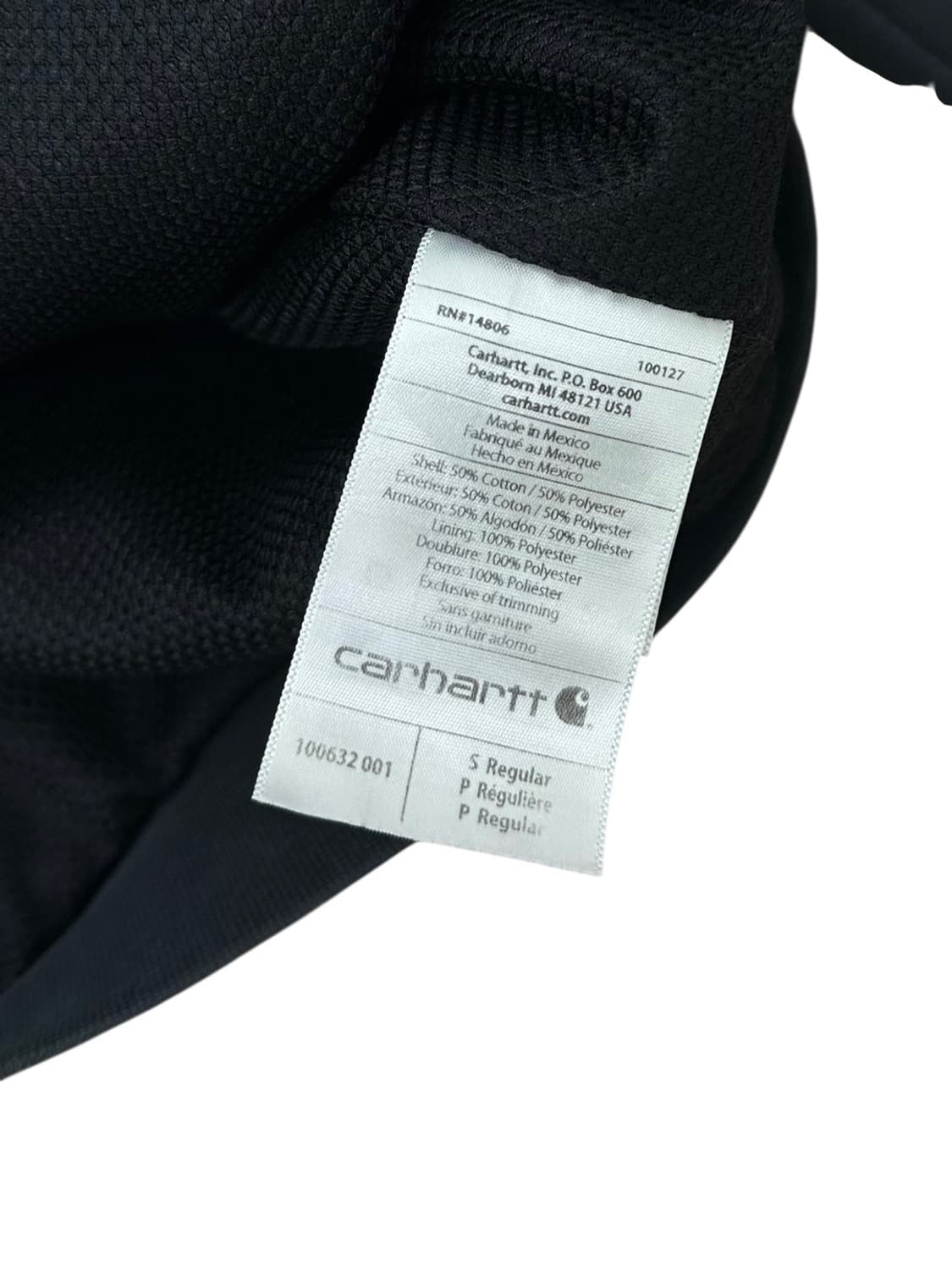 칼하트 써멀 후드집업 차콜 (S~XL)  상품이미지7