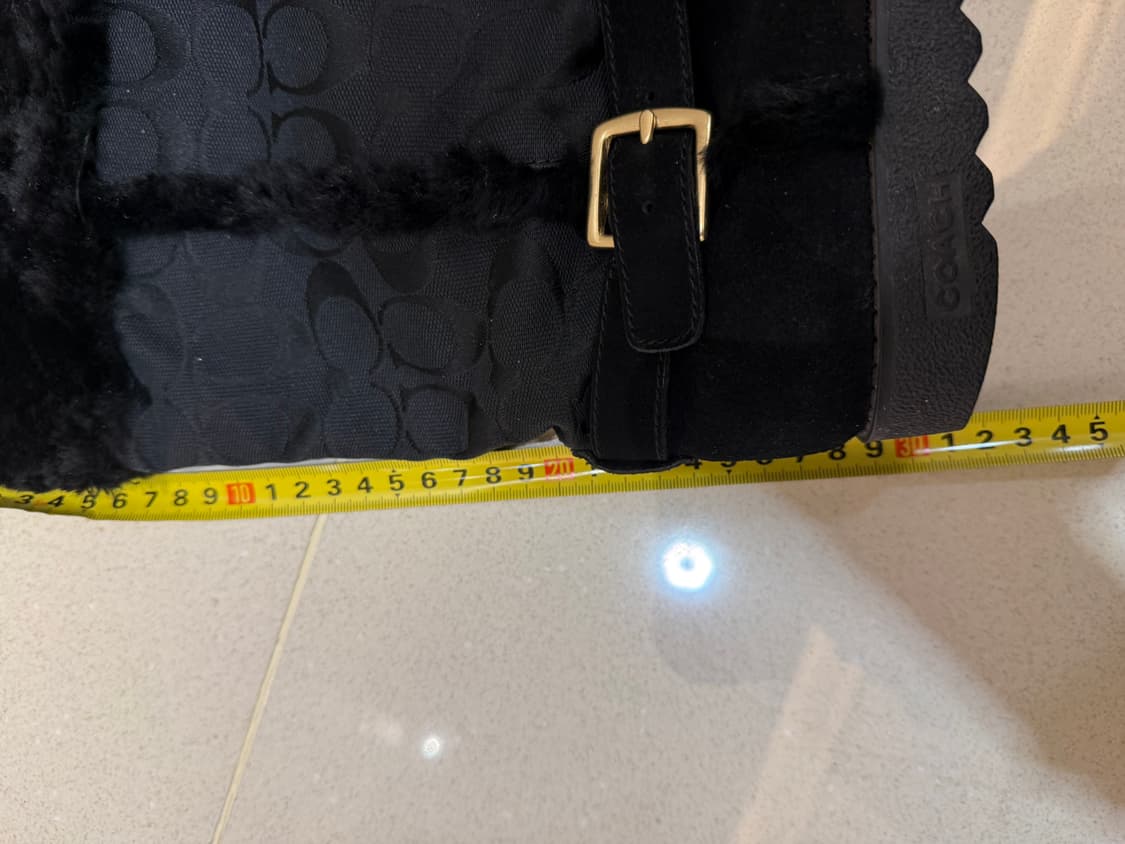 코치 블랙 겨울 부츠 240 롱부츠 어그부츠 여자부츠 구두 단화 플랫 상품이미지6