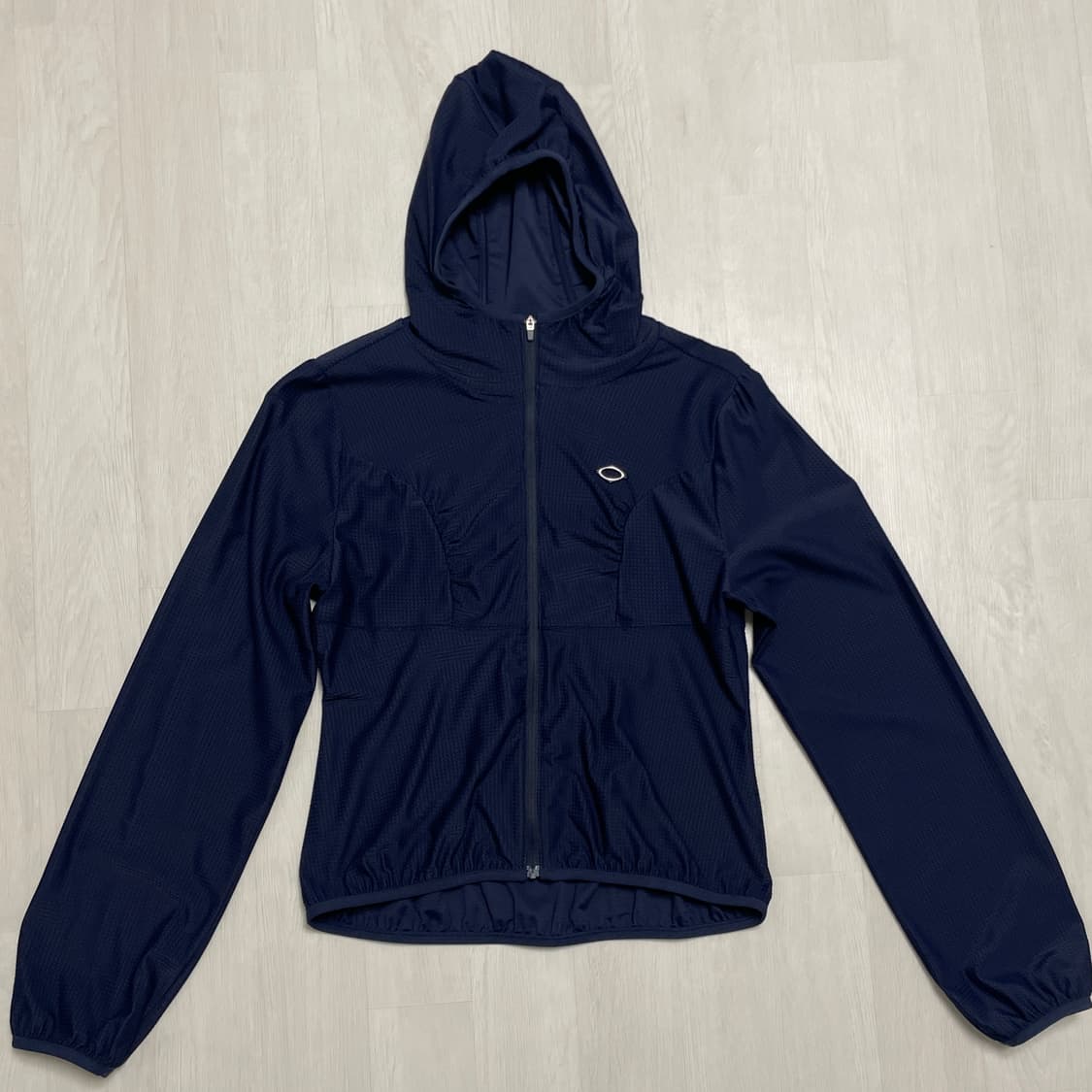 미스치프 후드 와플 집업 네이비 M 상품이미지3