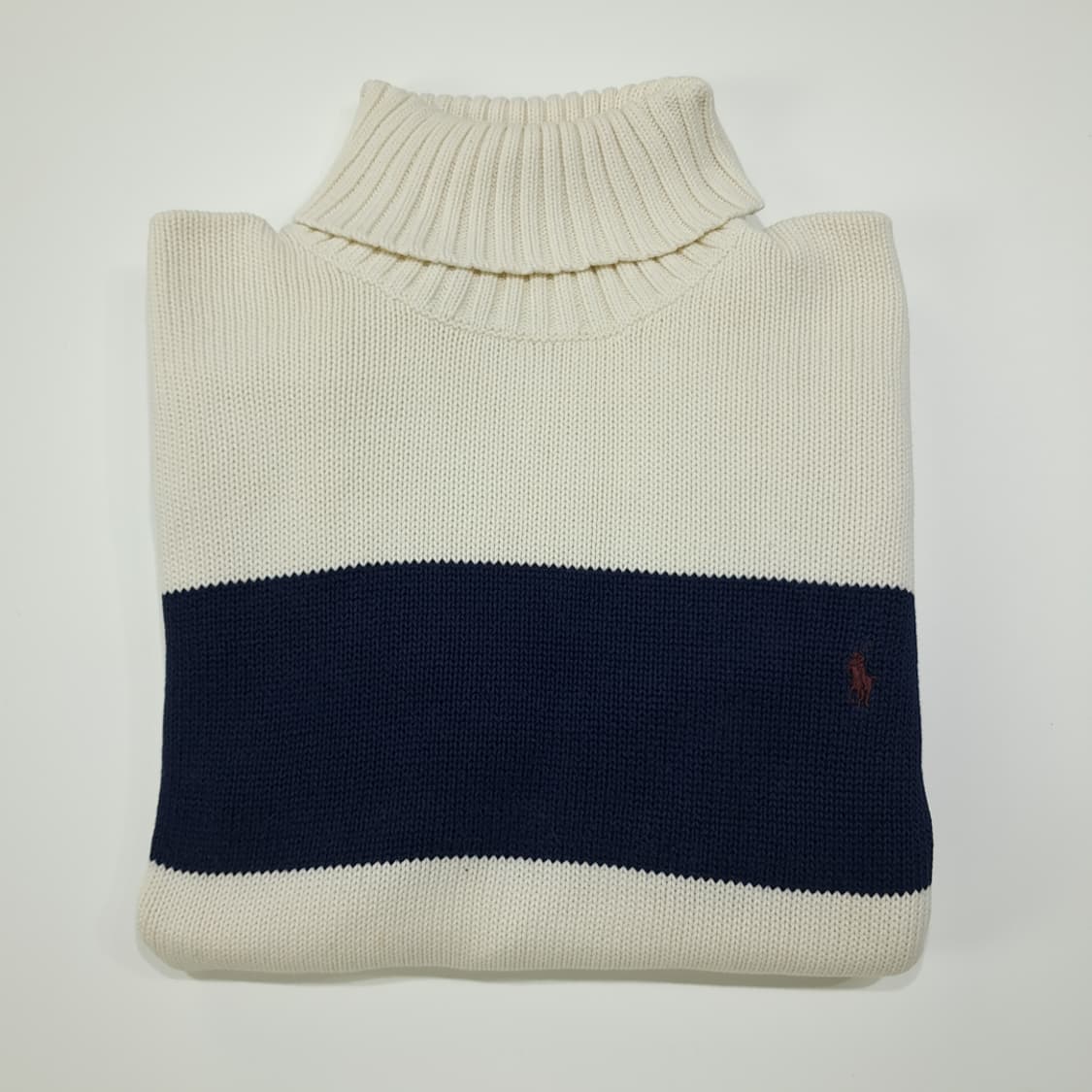 CL092 L 폴로 코튼 터틀넥 니트 상품이미지9
