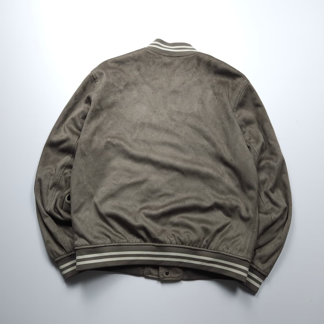 자라 스웨이드 레더 브라운 블루종 (L) 상품이미지2