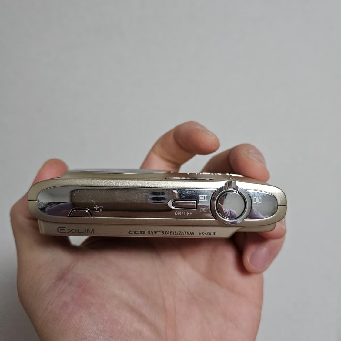 [태연 방지민 디카] 카시오 엑슬림 EX-Z400 골드 빈티지 디카 상품이미지7