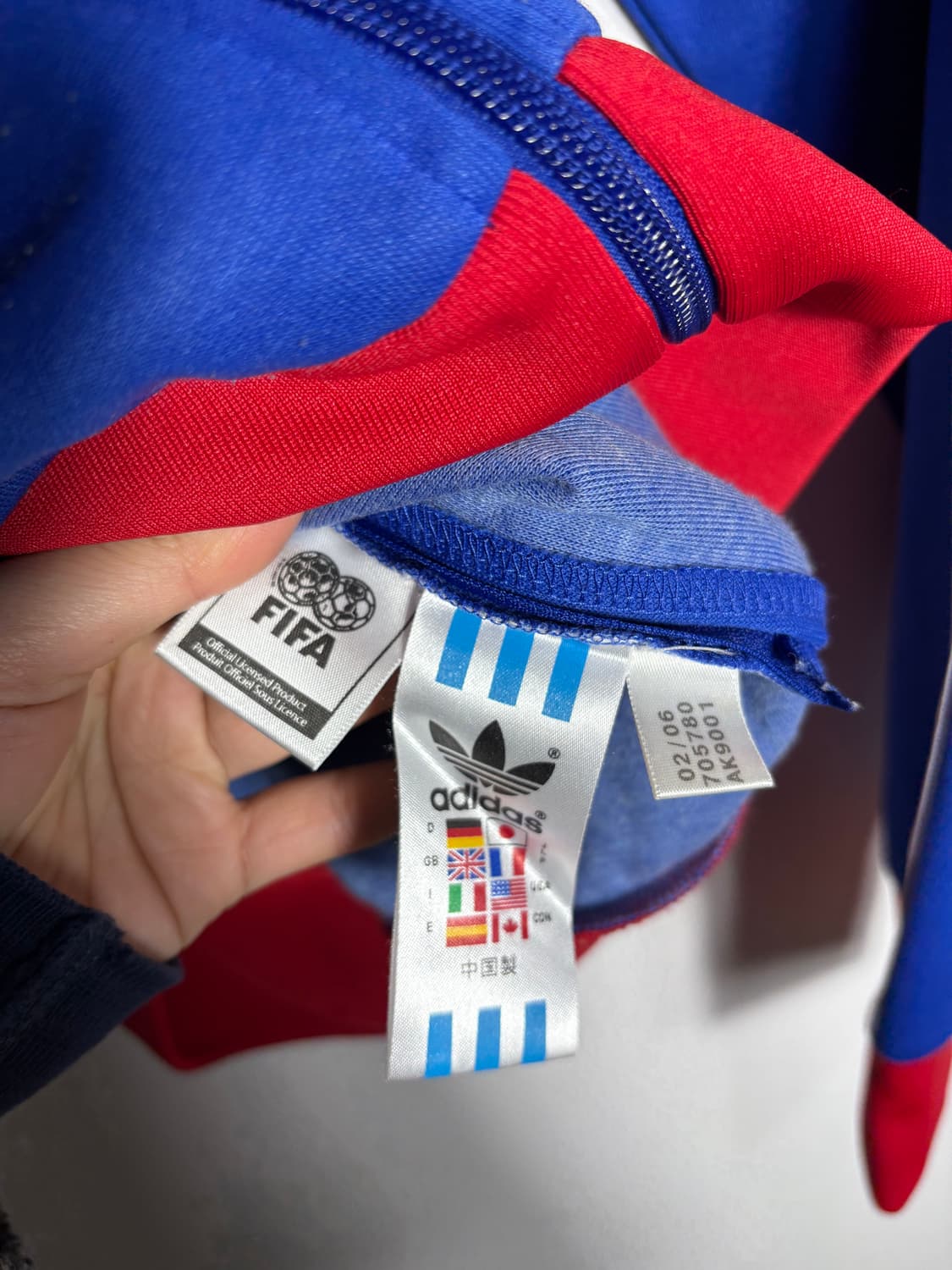 Adidas 아디다스 FFF 프랑스 국대 트랙탑 상품이미지7