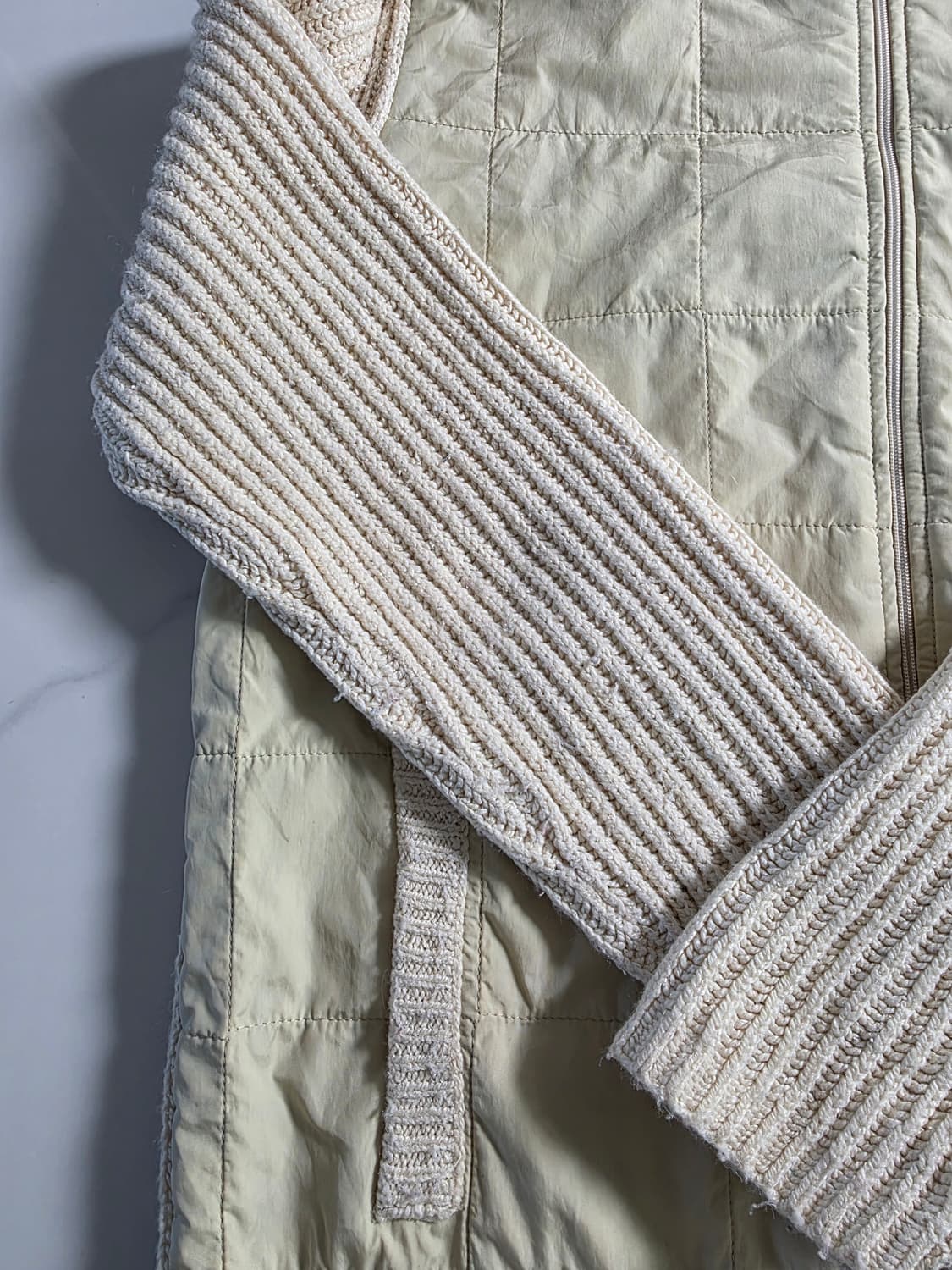 버버리 퀼팅 니트가디건 상품이미지5