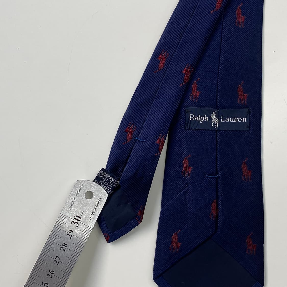 폴로 랄프로렌(POLO) 명품 정품 넥타이 총장136.5-137 상품이미지5
