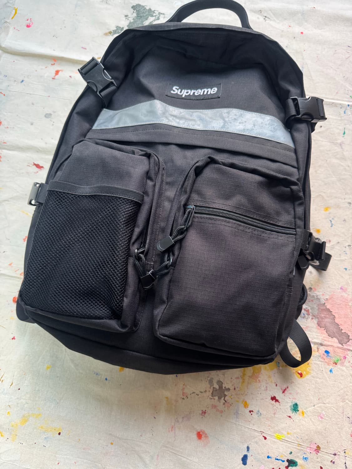 Fw14 슈프림 하이비스 백팩 상품이미지3