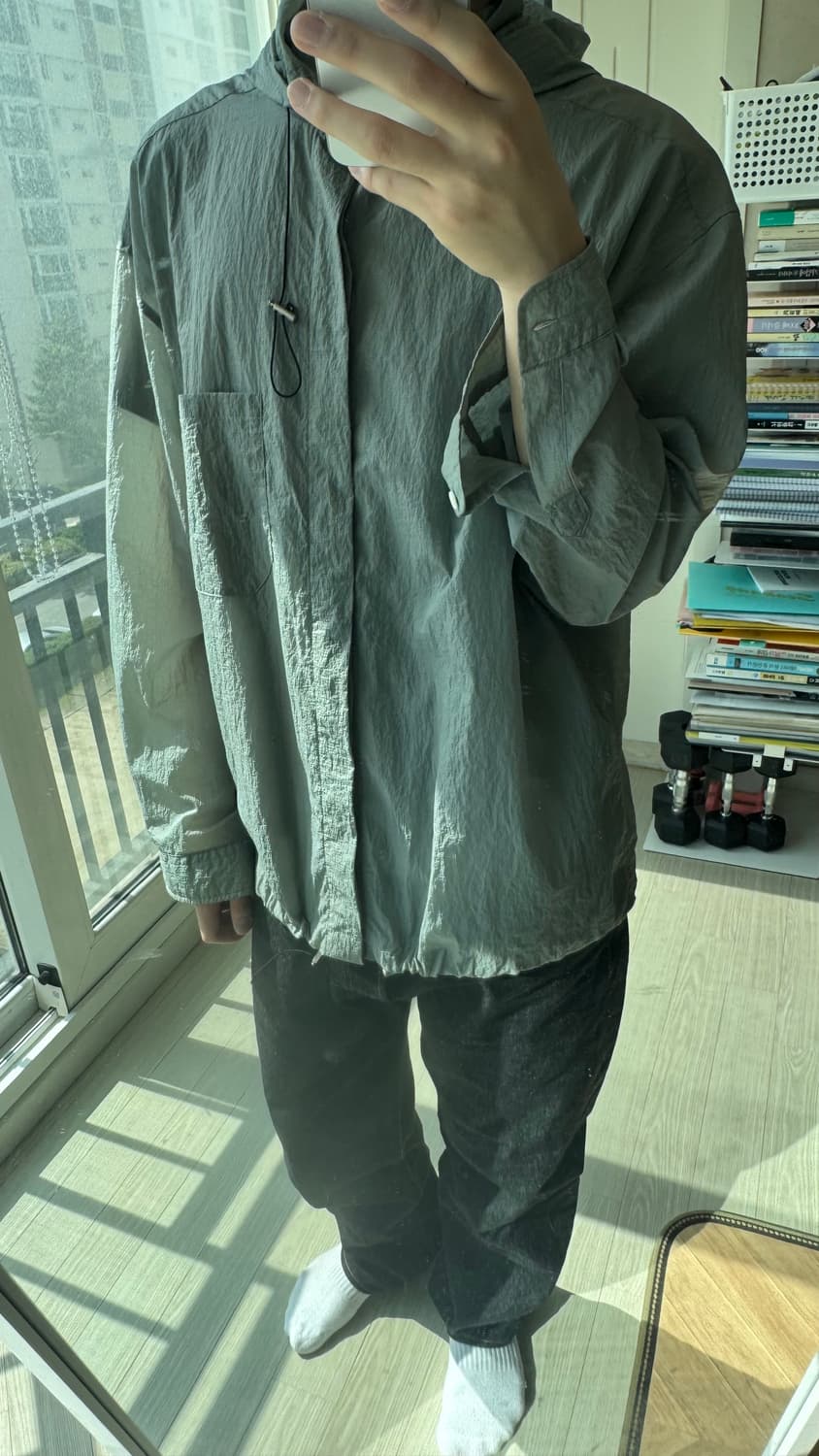 해칭룸 후디드 셔츠 바람막이 2 상품이미지2