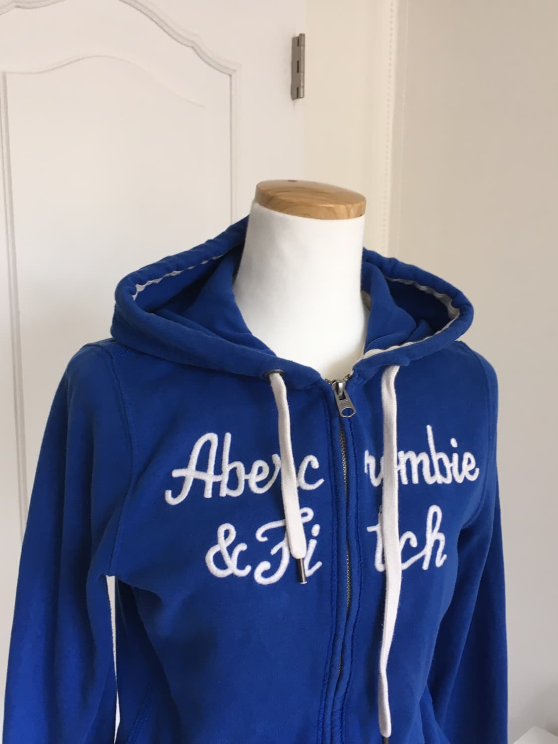 아베크롬비 y2k 블루 후드집업 상품이미지3