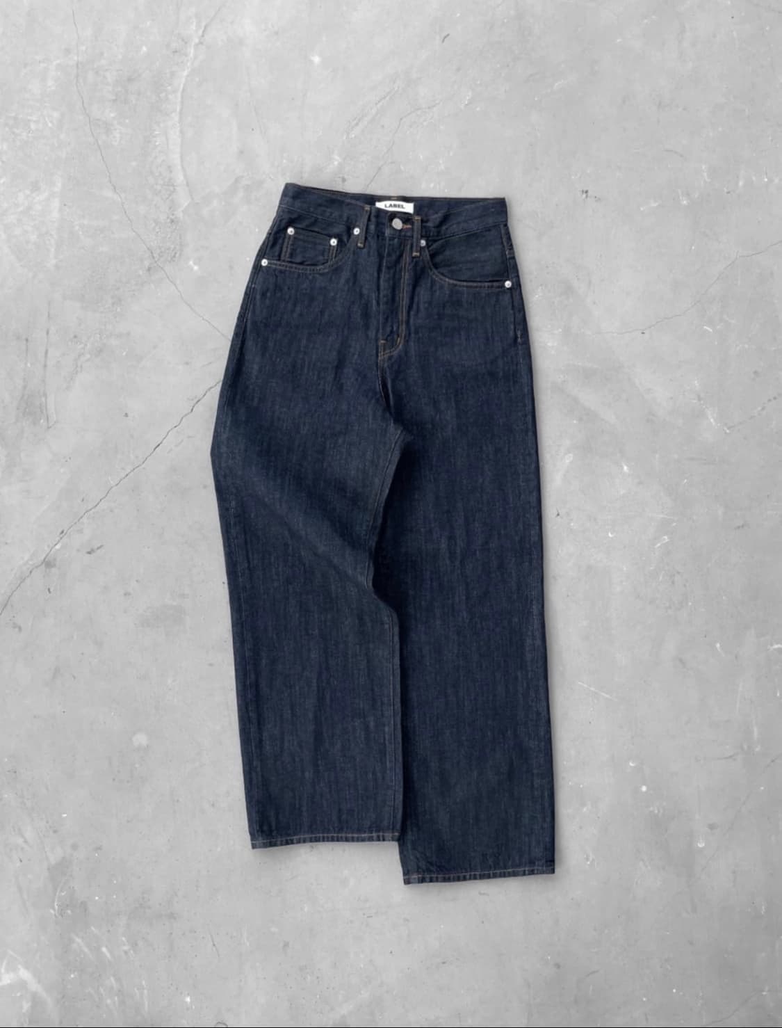 라벨아카이브 new baggy jeans indigo 상품이미지1