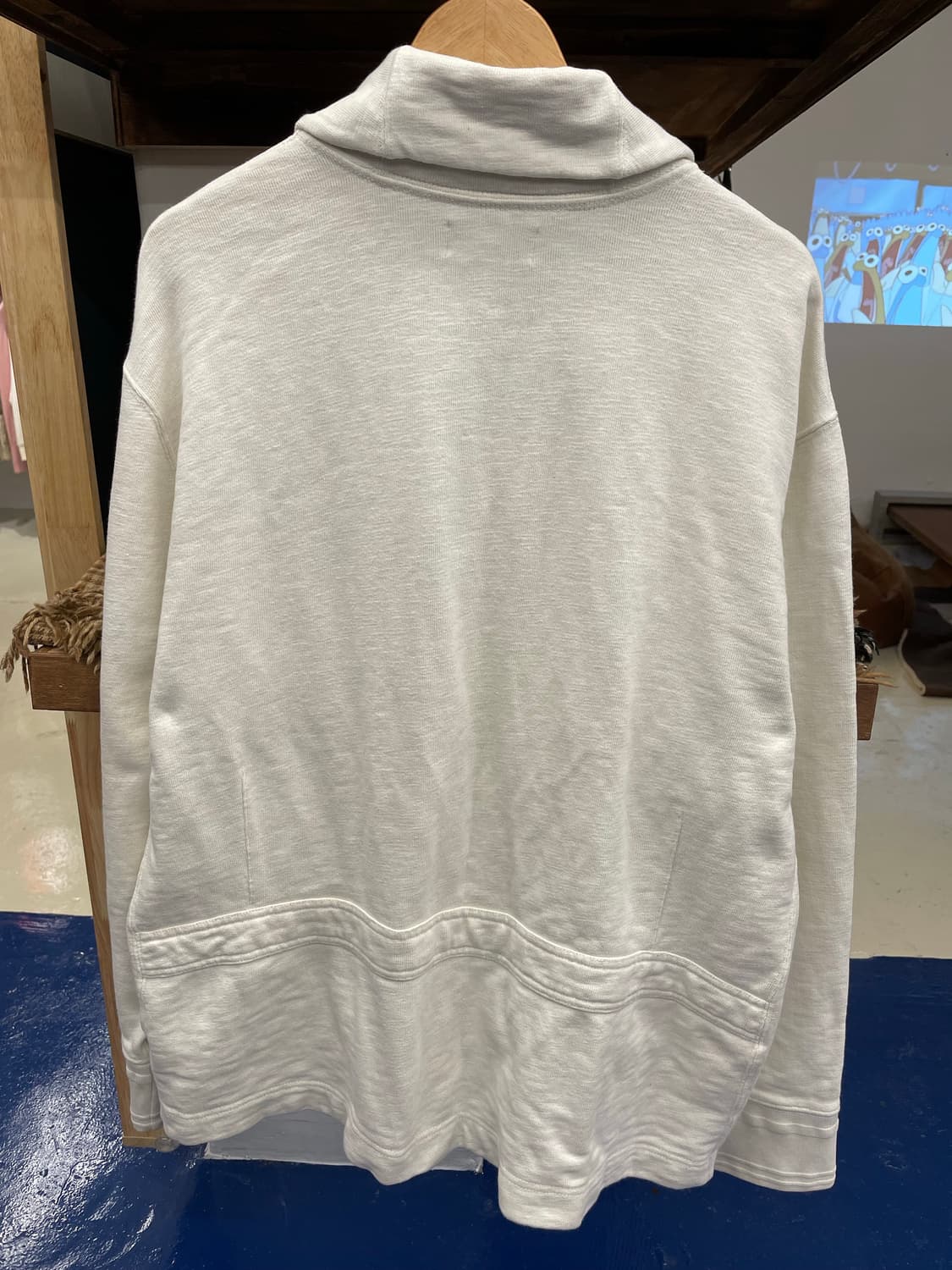 PRL 폴로 랄프로렌 쉴드로고 숄카라 가디건 상품이미지6