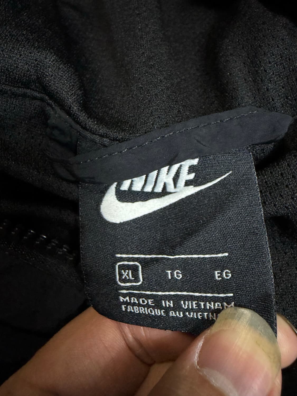 나이키 미드 스우시 아노락 테이핑 바람막이 빅로고 트랙자켓 XL 상품이미지7