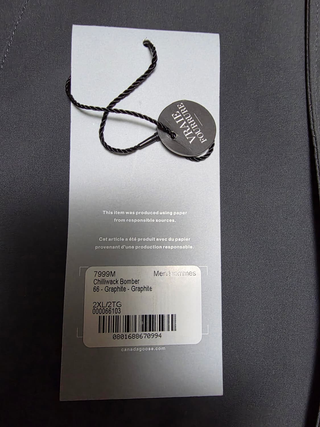 캐나다구스 칠리왁 인터핏 2XL 상품이미지5