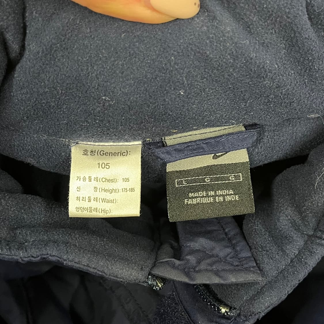 [정품/L] 나이키 FC 바르셀로나 벤치 패딩 자켓 b16 상품이미지6