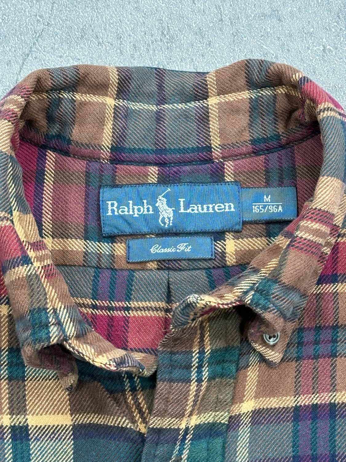  폴로 랄프로렌 체크 셔츠 상품이미지4