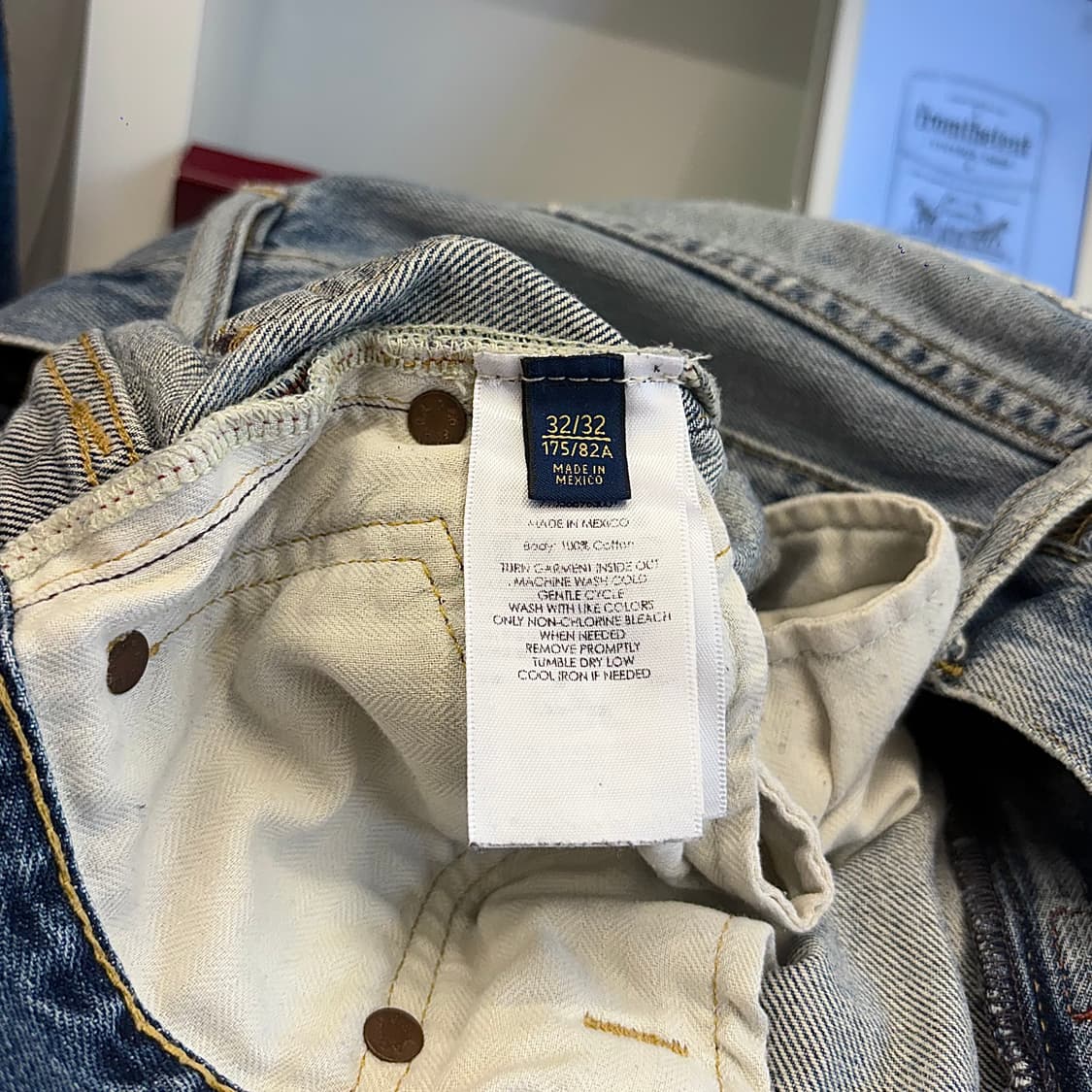 랄프로렌 폴로 쇼트 데님 (34) 상품이미지6