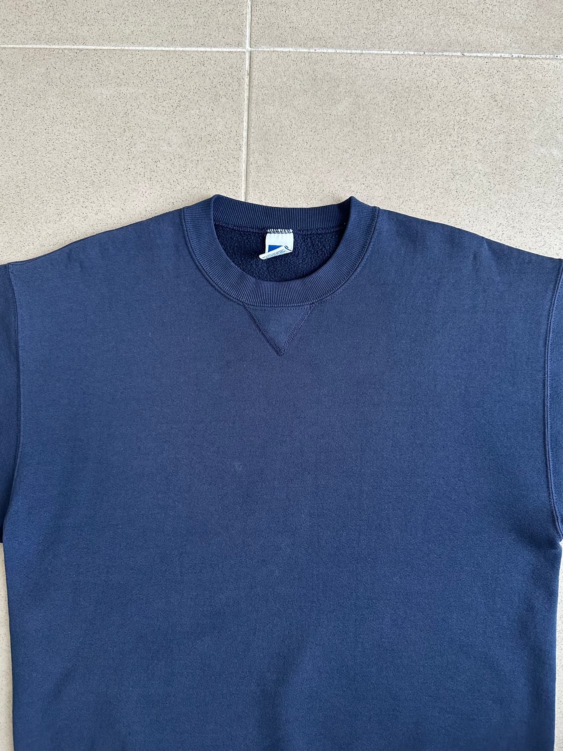 90s 빈티지 러셀 스웻셔츠 네이비 L 상품이미지4
