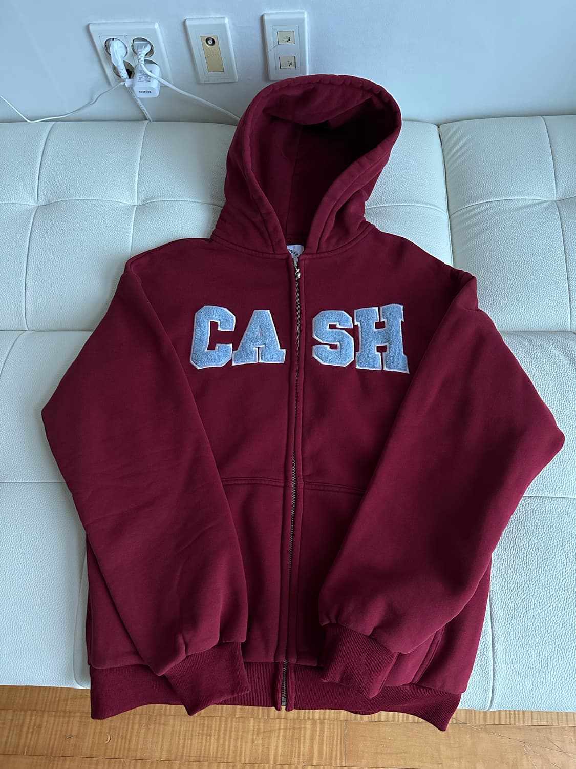 캐쉬온리(Cash only) 후드집업 L 급처 상품이미지2