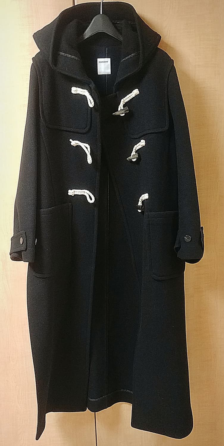 도매브랜드 Statement /더플 롱코트 블랙칼라  상품이미지7