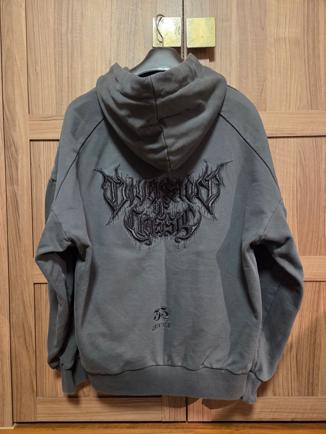 준지 junn.j 엠브로이더리 후드티 24fw 상품이미지1