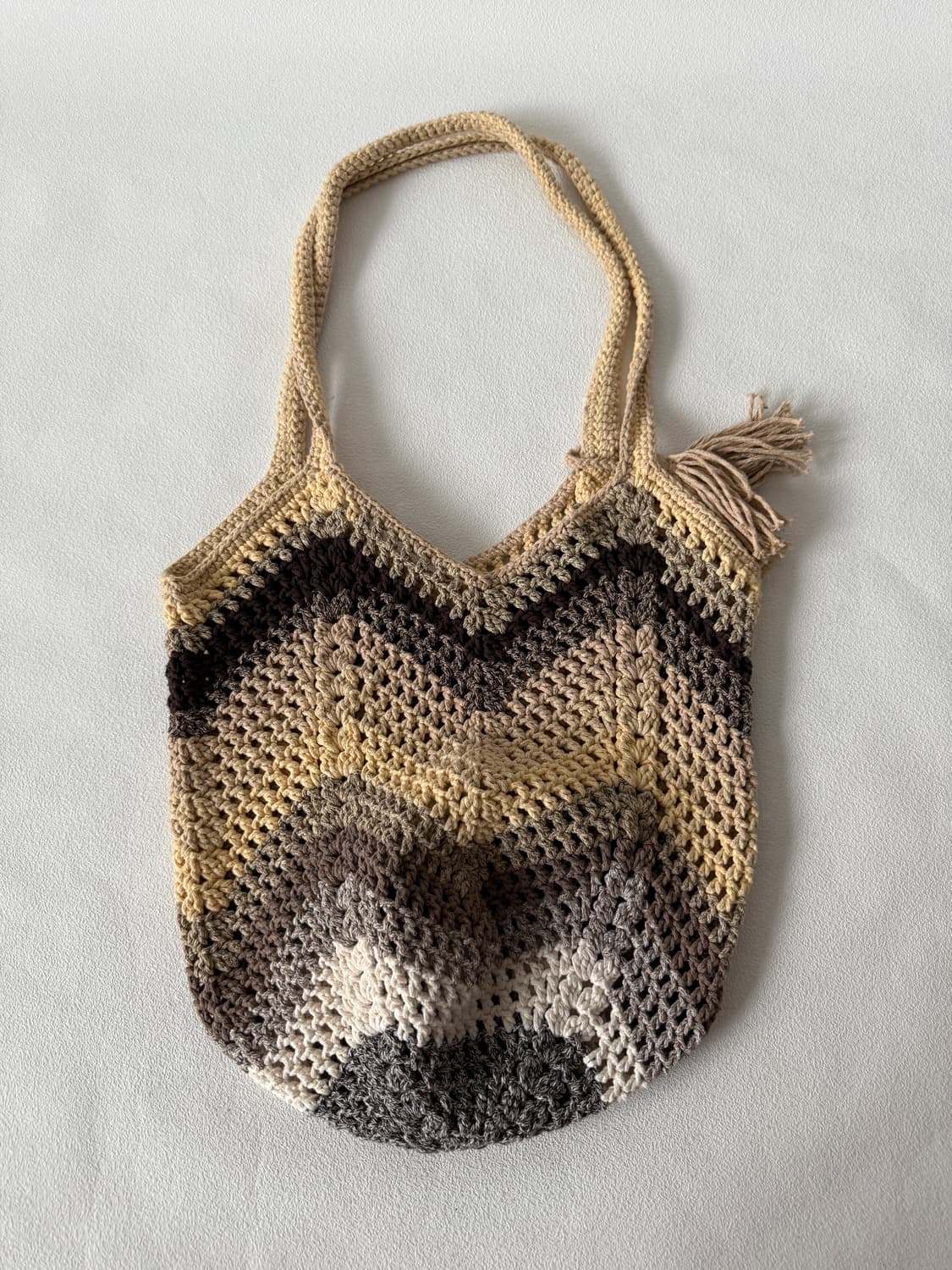 Pre owned 니트 숄더백 상품이미지2