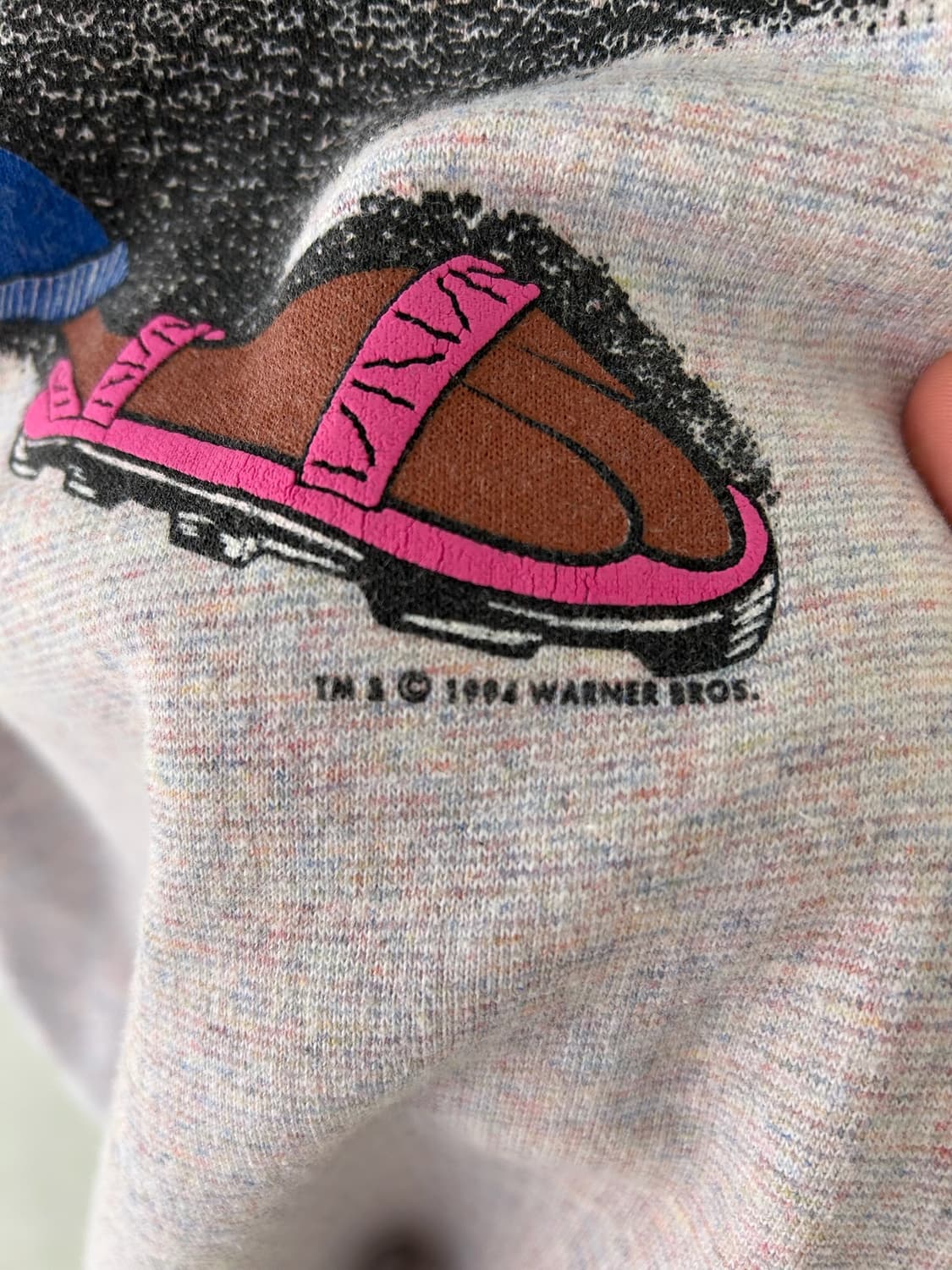 90' Warner bros Taz USA Sweatshirt.  상품이미지3