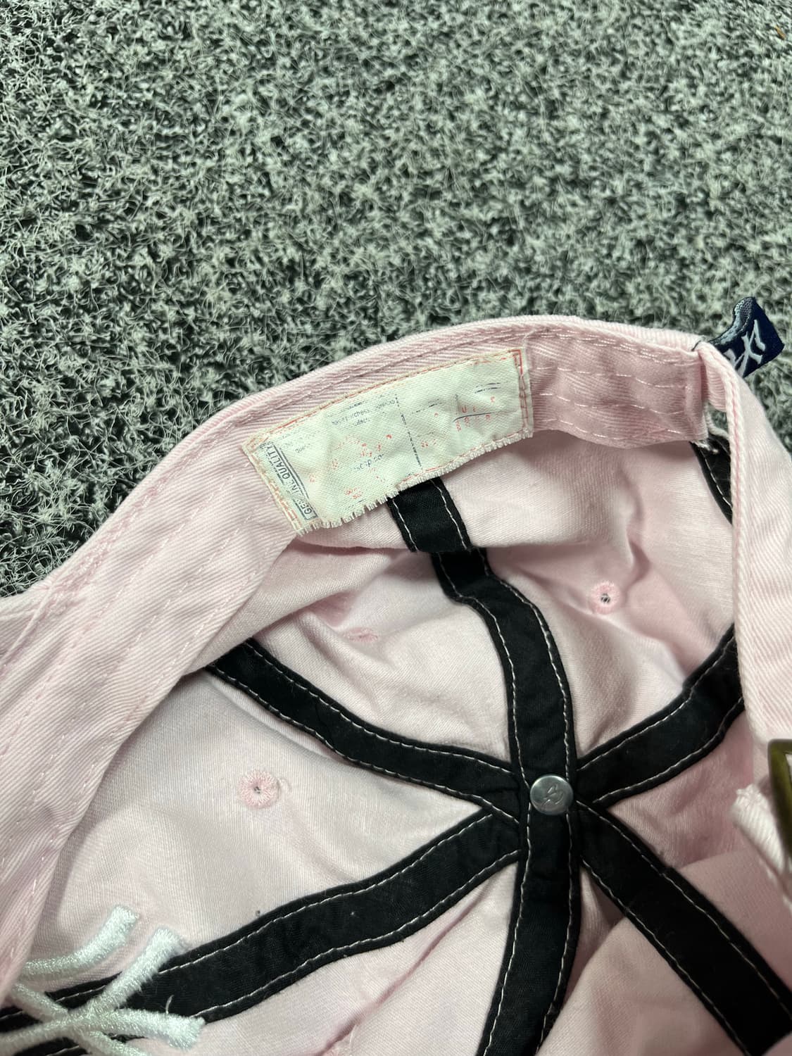 뉴에라 MLB 핑크색 볼캡 모자 상품이미지4