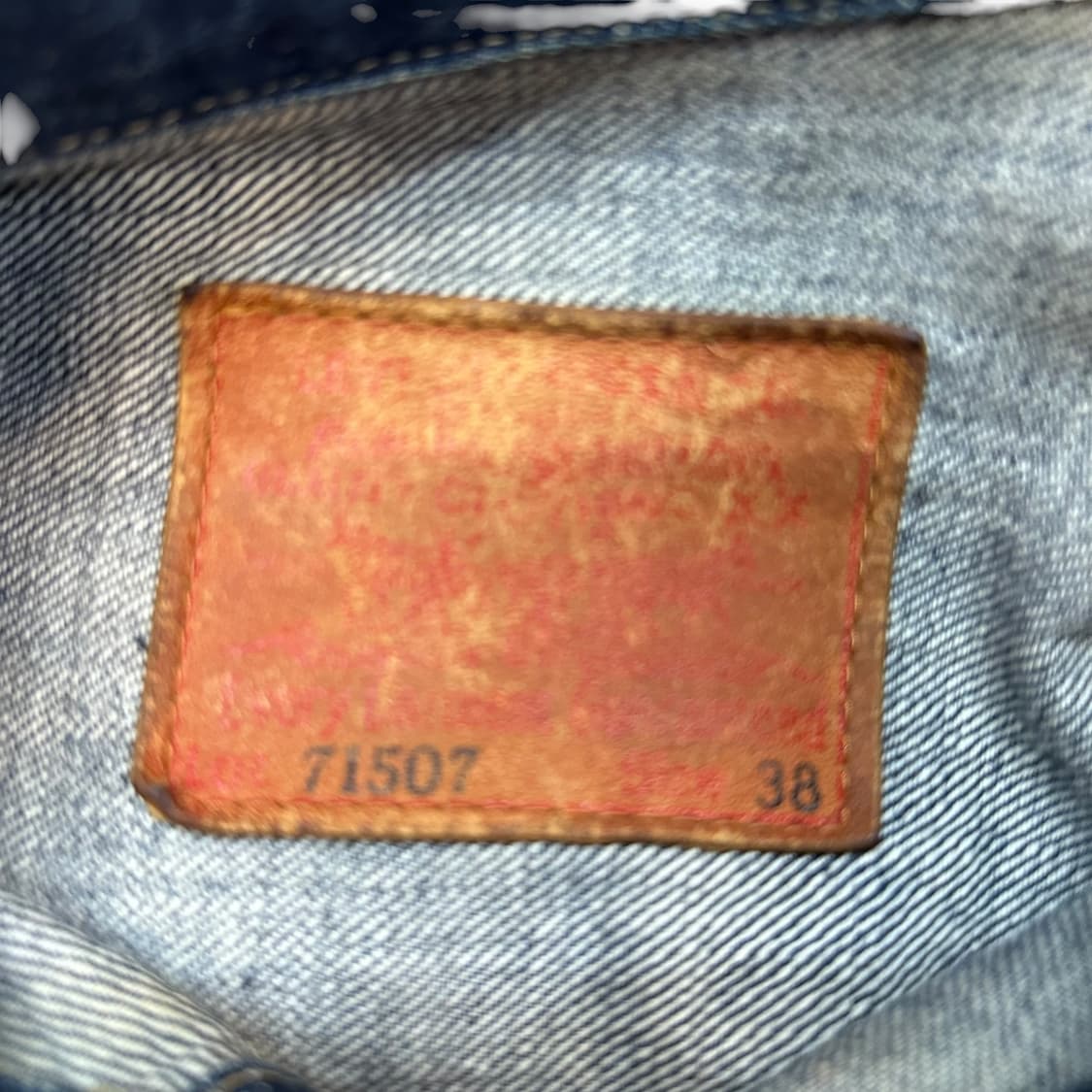 리바이스 90‘s 71507-XX 2세대 셀비지 데님 자켓 상품이미지8