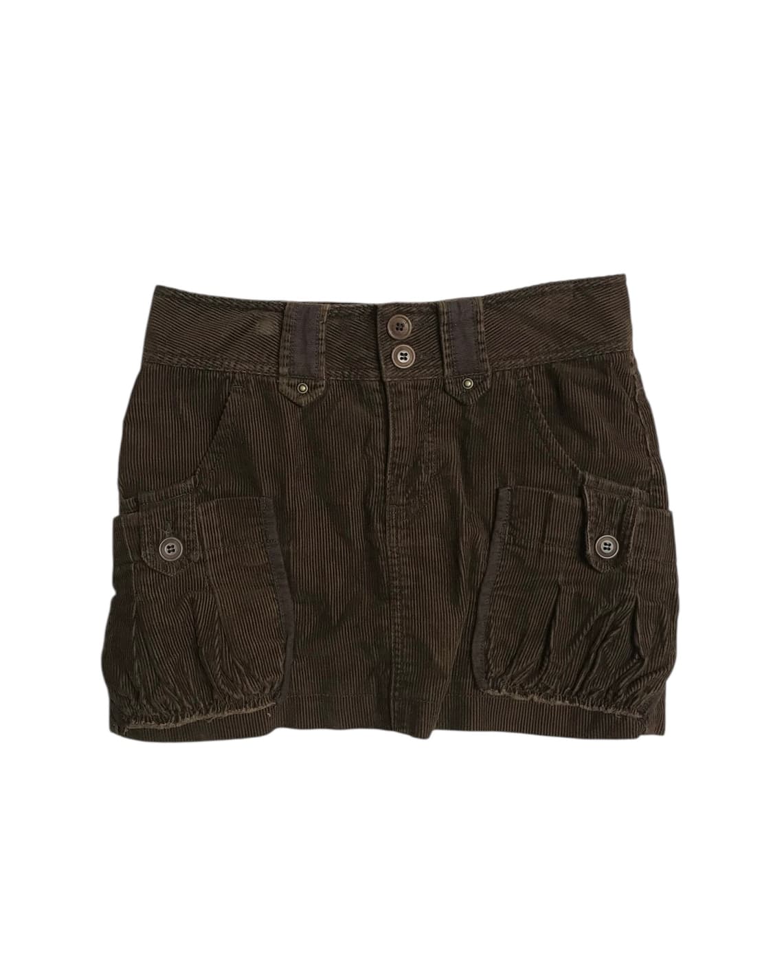 일본 빈티지 골덴 미니 스커트 상품이미지1