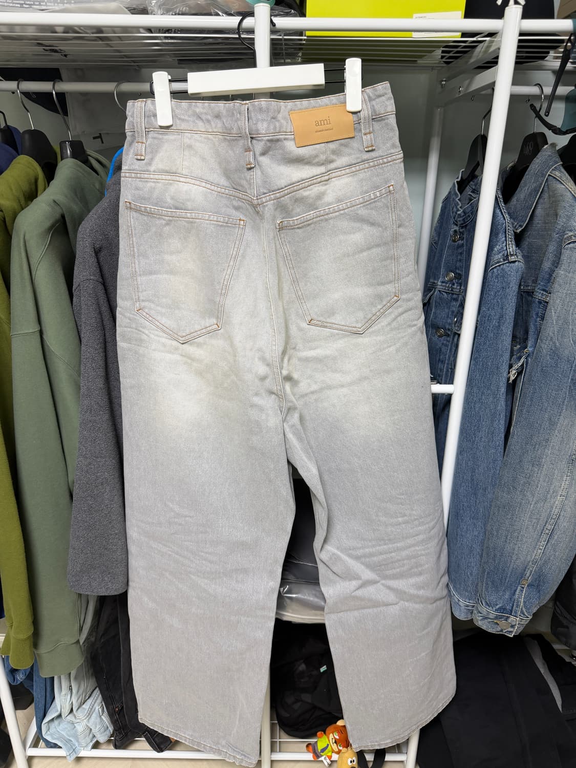 아미 배기핏 데님 빈티지 그레이(32 새상품) 상품이미지7