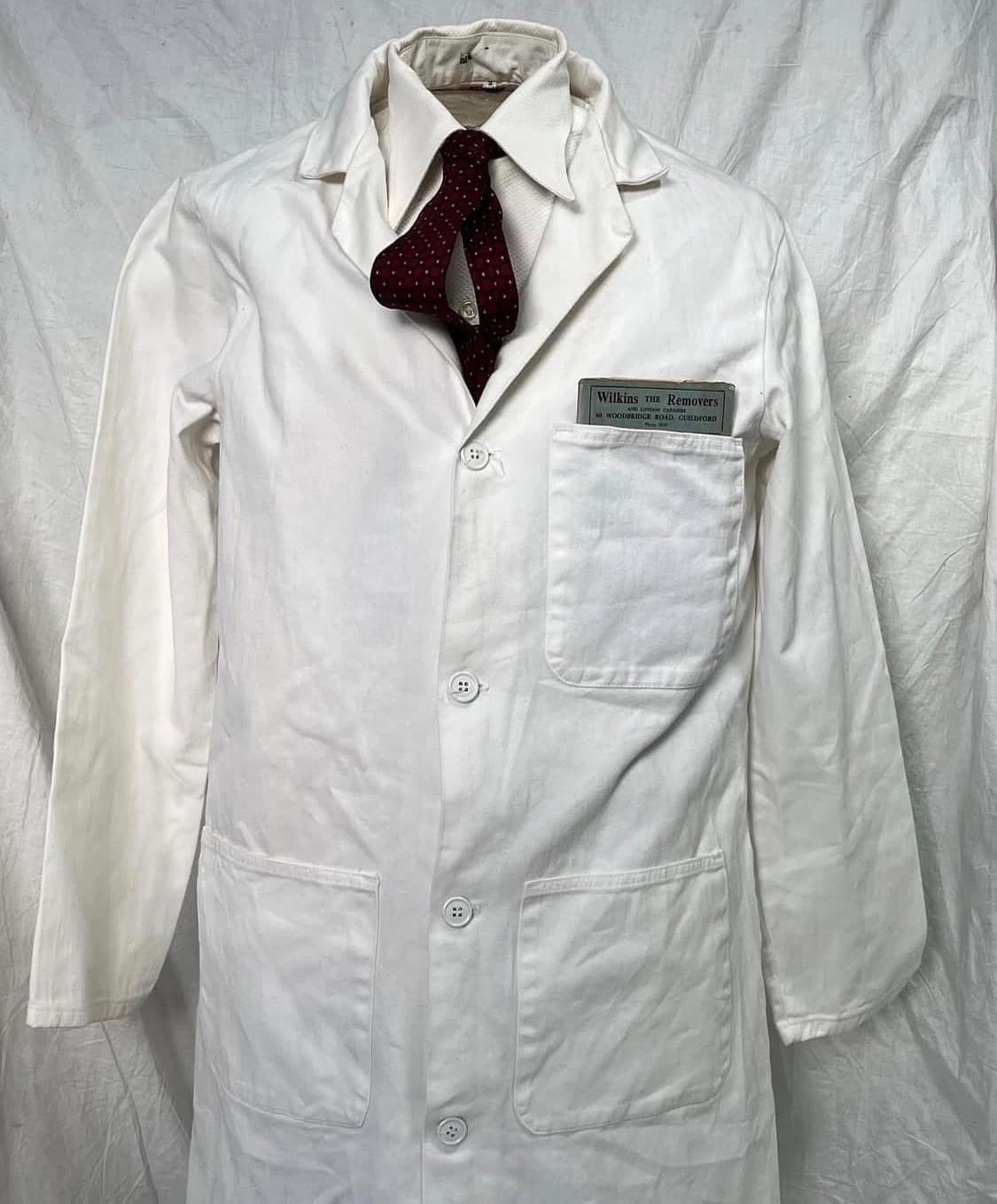 50s vintage lab coat 상품이미지2