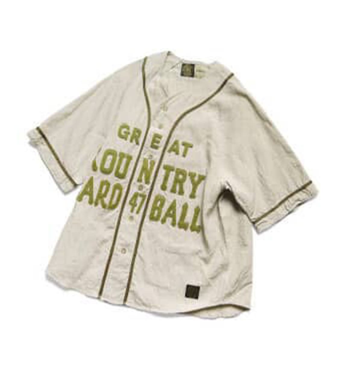 캐피탈 베이스볼 셔츠 베이지 3 상품이미지1