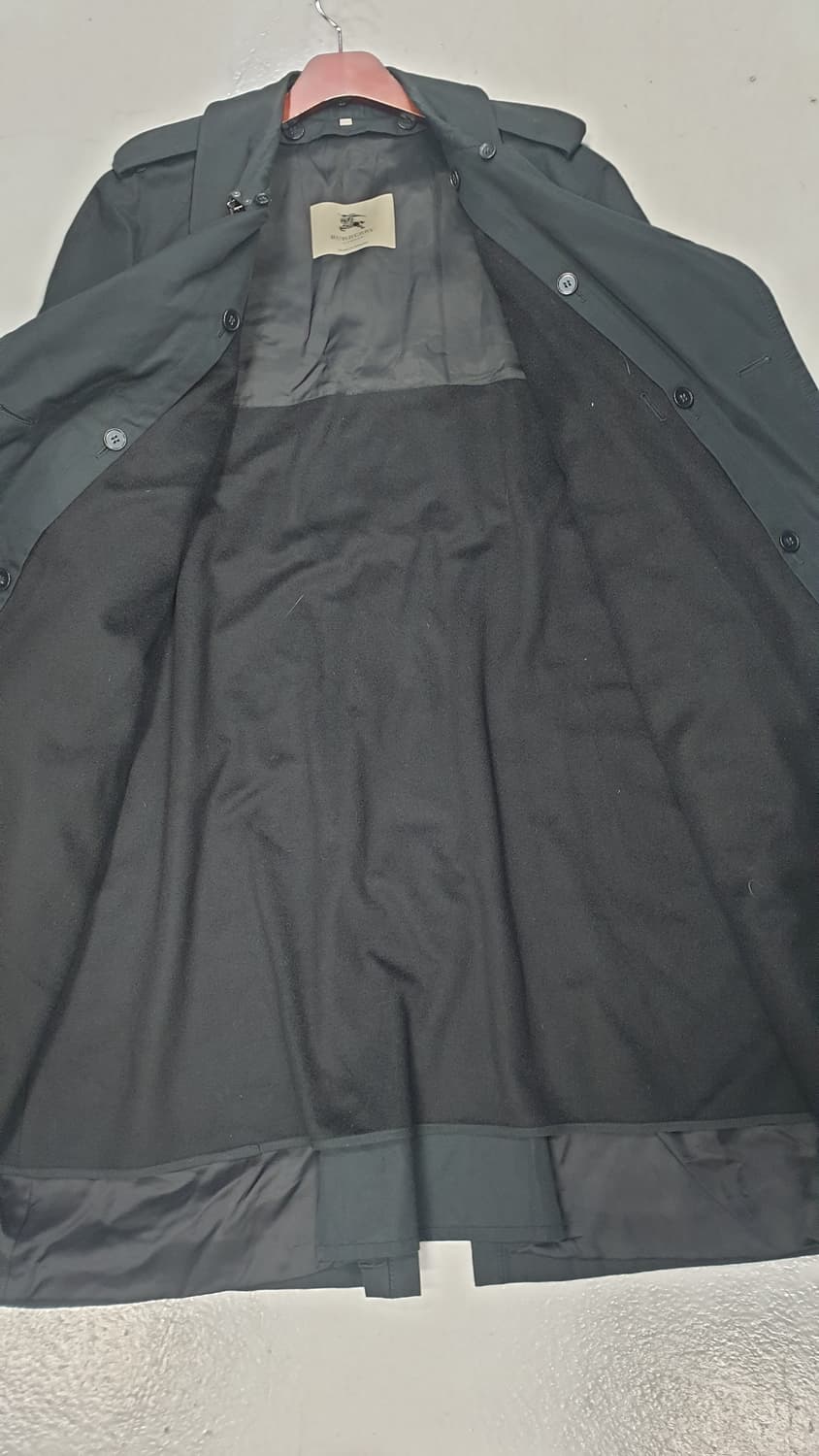 버버리 블랙 트렌치 코트52사이즈 상품이미지2