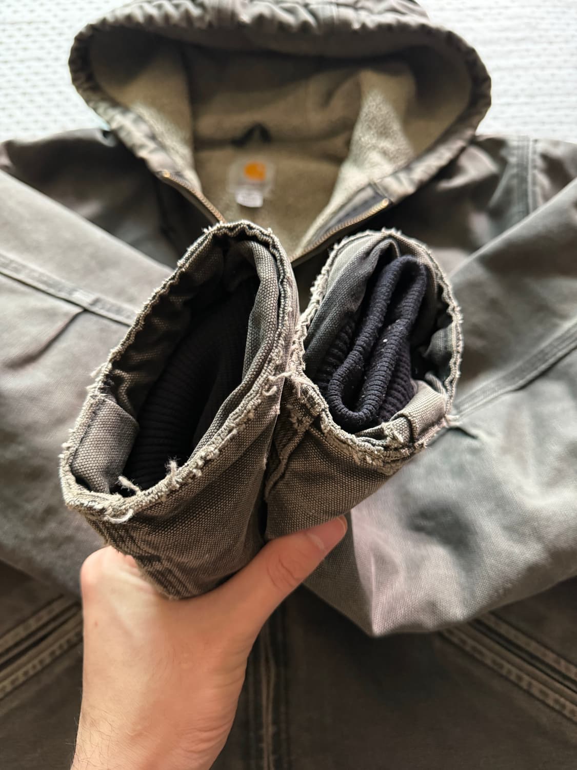 [M] 칼하트 j130 시에라 자켓 샌드스톤 덕 액티브 자켓 상품이미지3