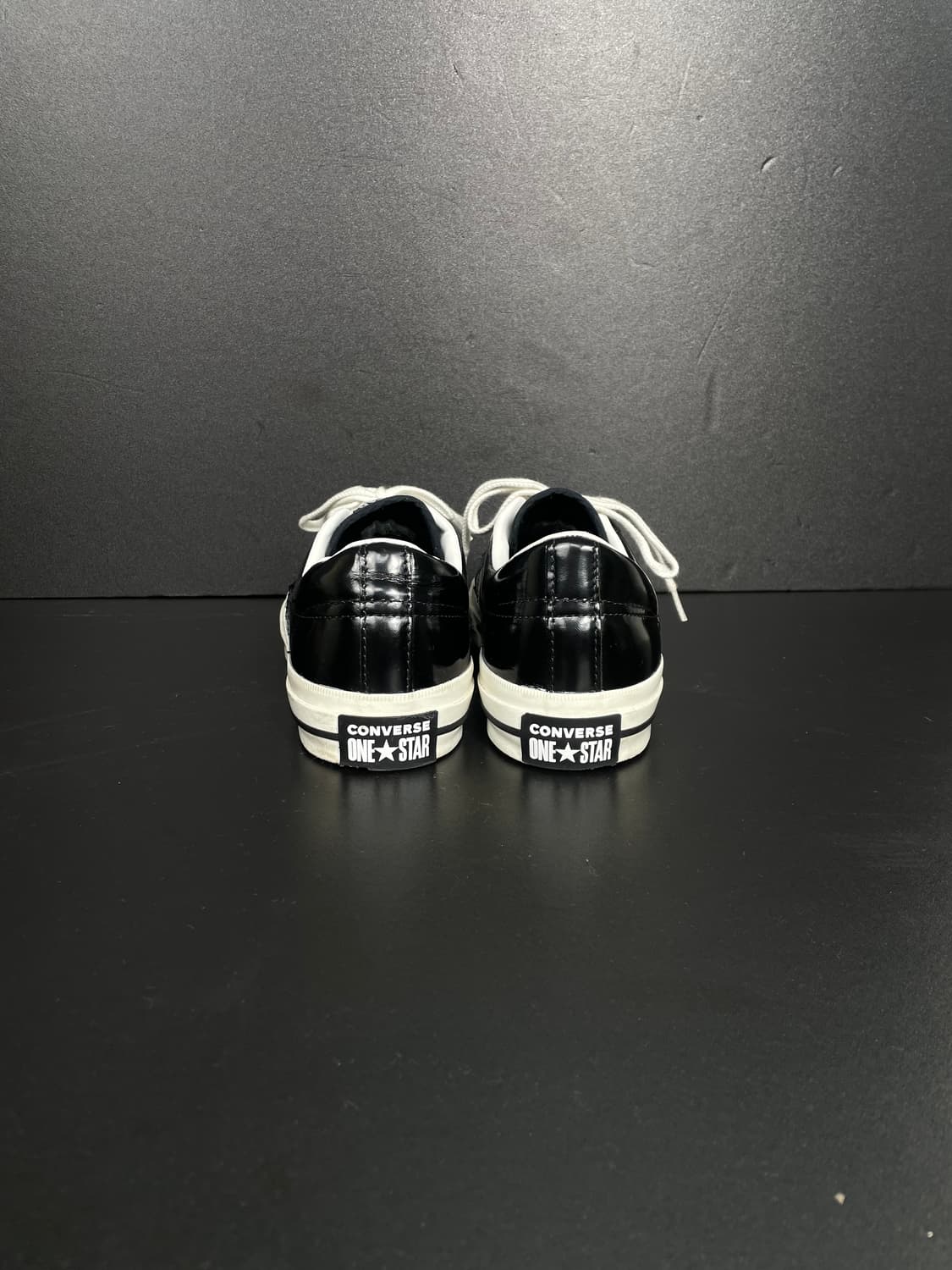 [260] Converse 컨버스 블랙 원스타 레더 한별 상품이미지8