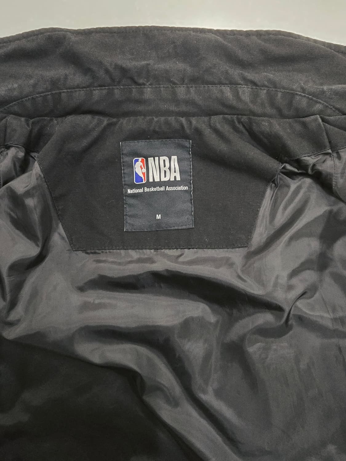 NBA 시카고 불스 코치 자켓 블랙 상품이미지9