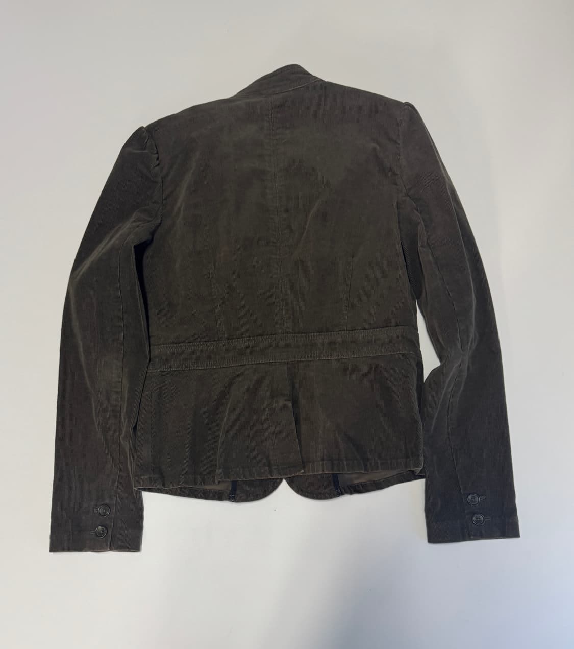 여성 캘빈클라인 빈티지 코듀로이 자켓 카키 s 상품이미지2