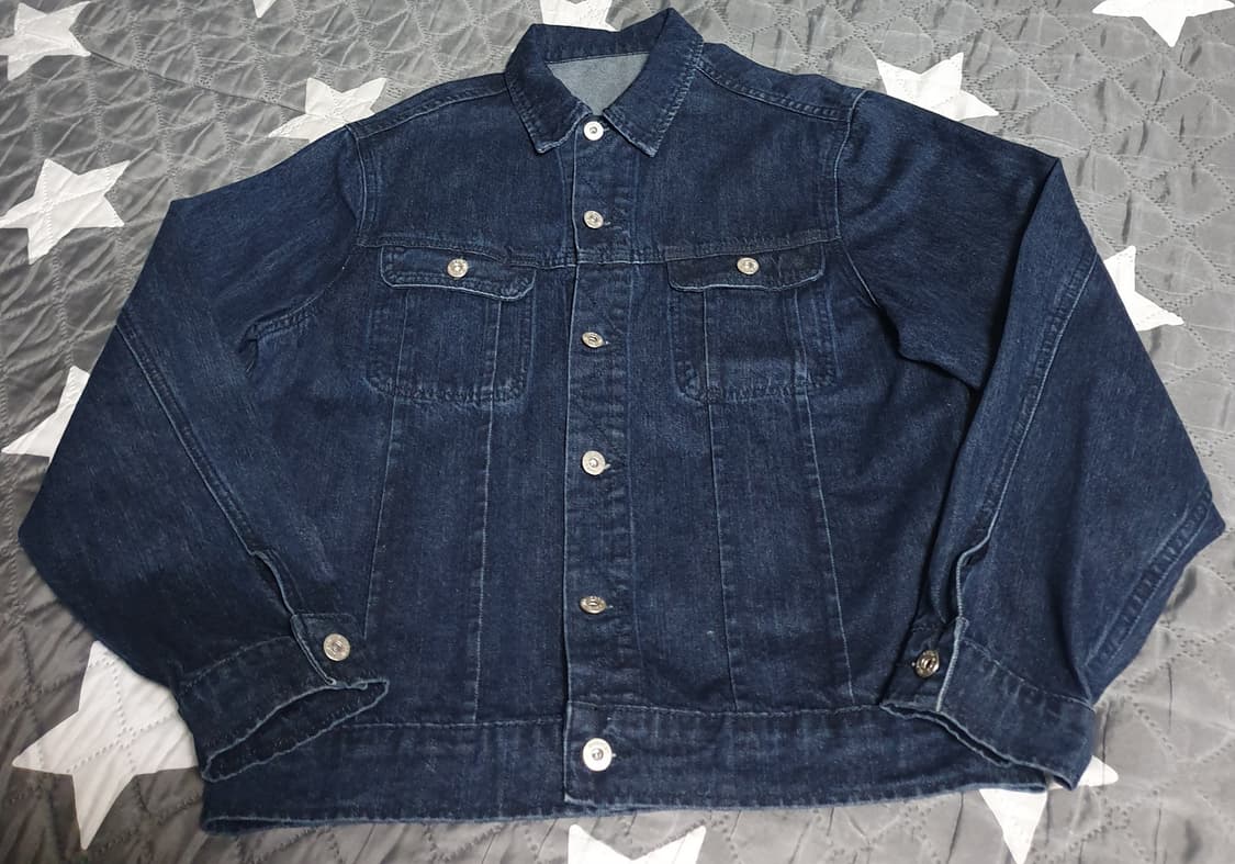 라퍼지스토어 코튼100% 생지 데님자켓 (M) 상품이미지1