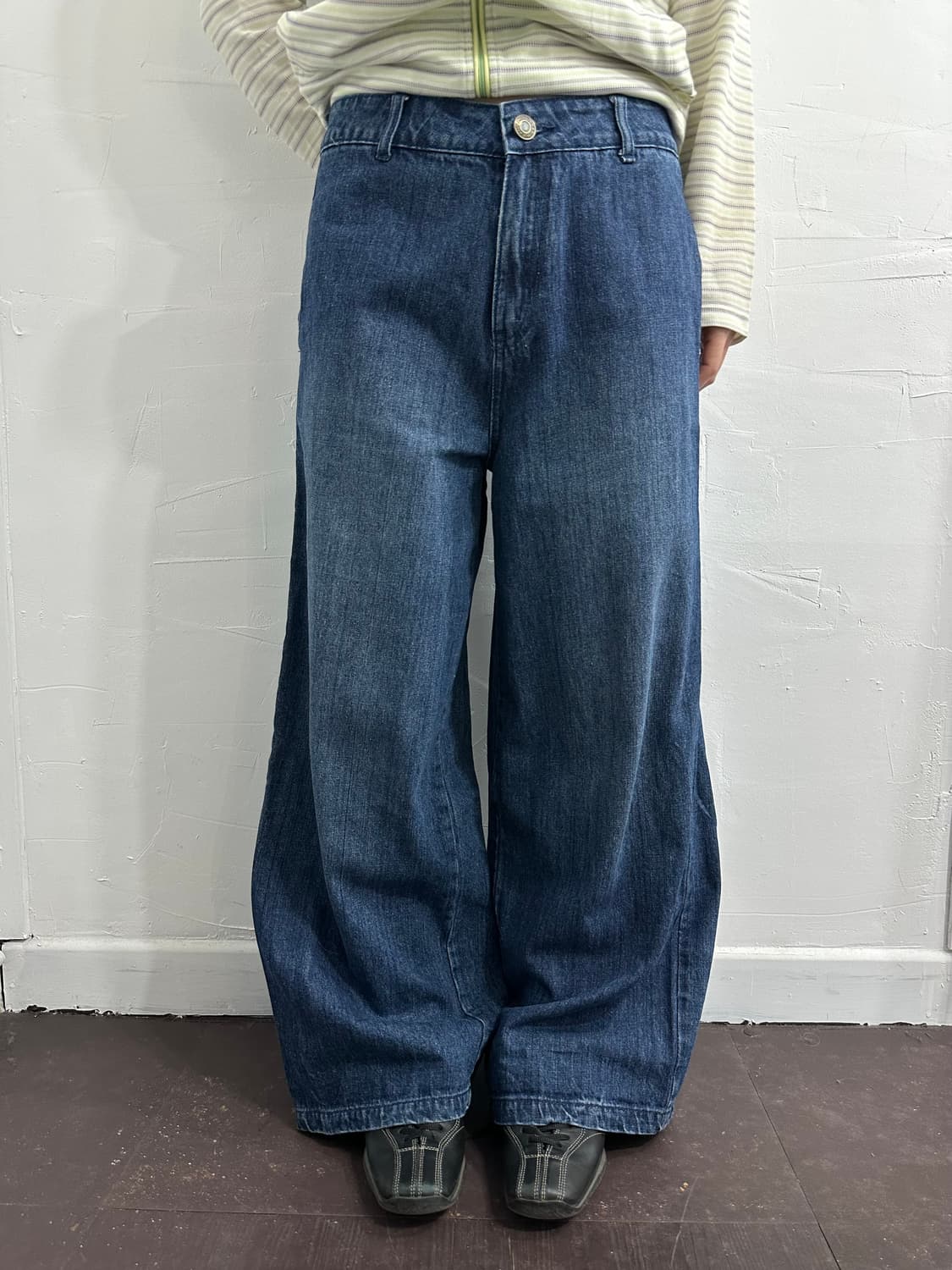 grl wide denim pants 상품이미지1