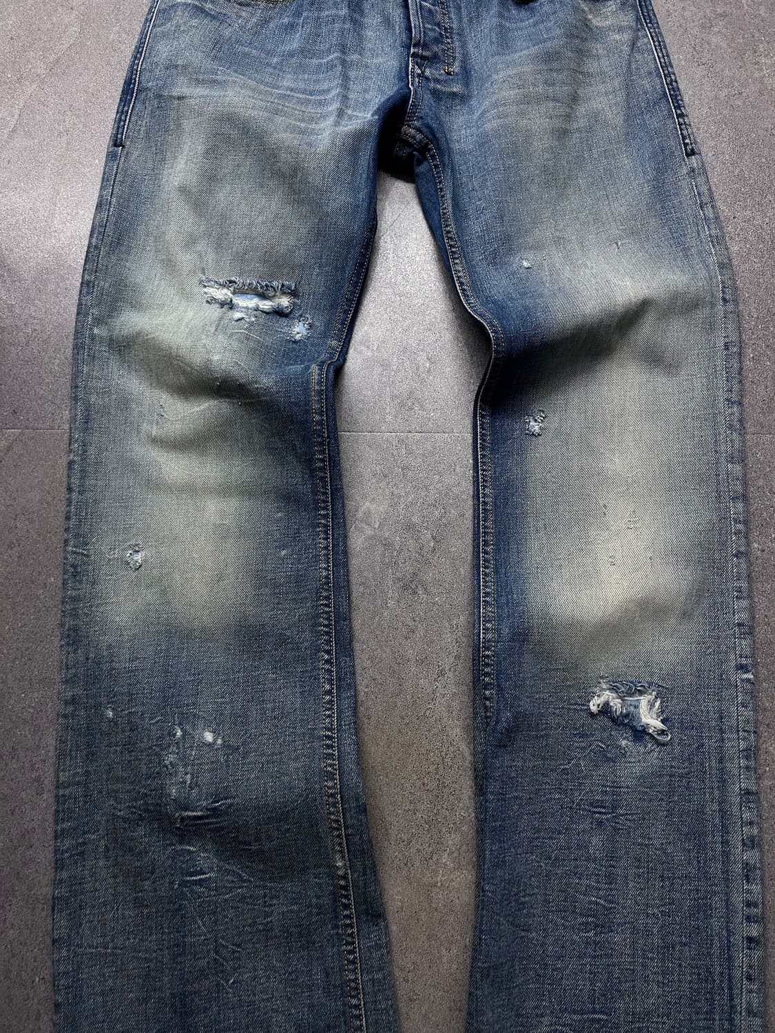 디젤 자티니 버튼 플라이 데님 팬츠 상품이미지5