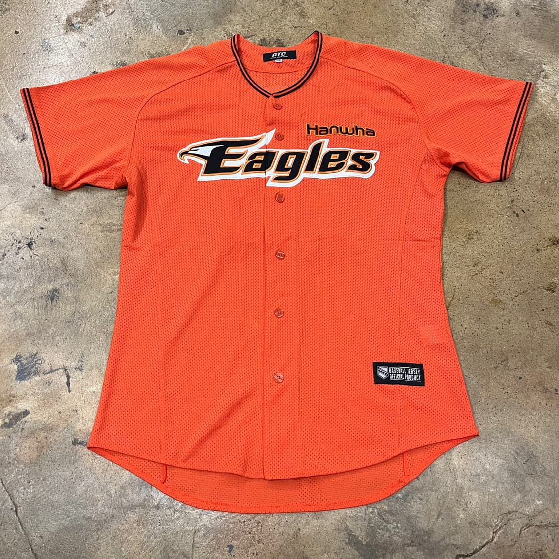 [110] 한화 이글스 야구 유니폼 오렌지 이용규 b17 상품이미지2
